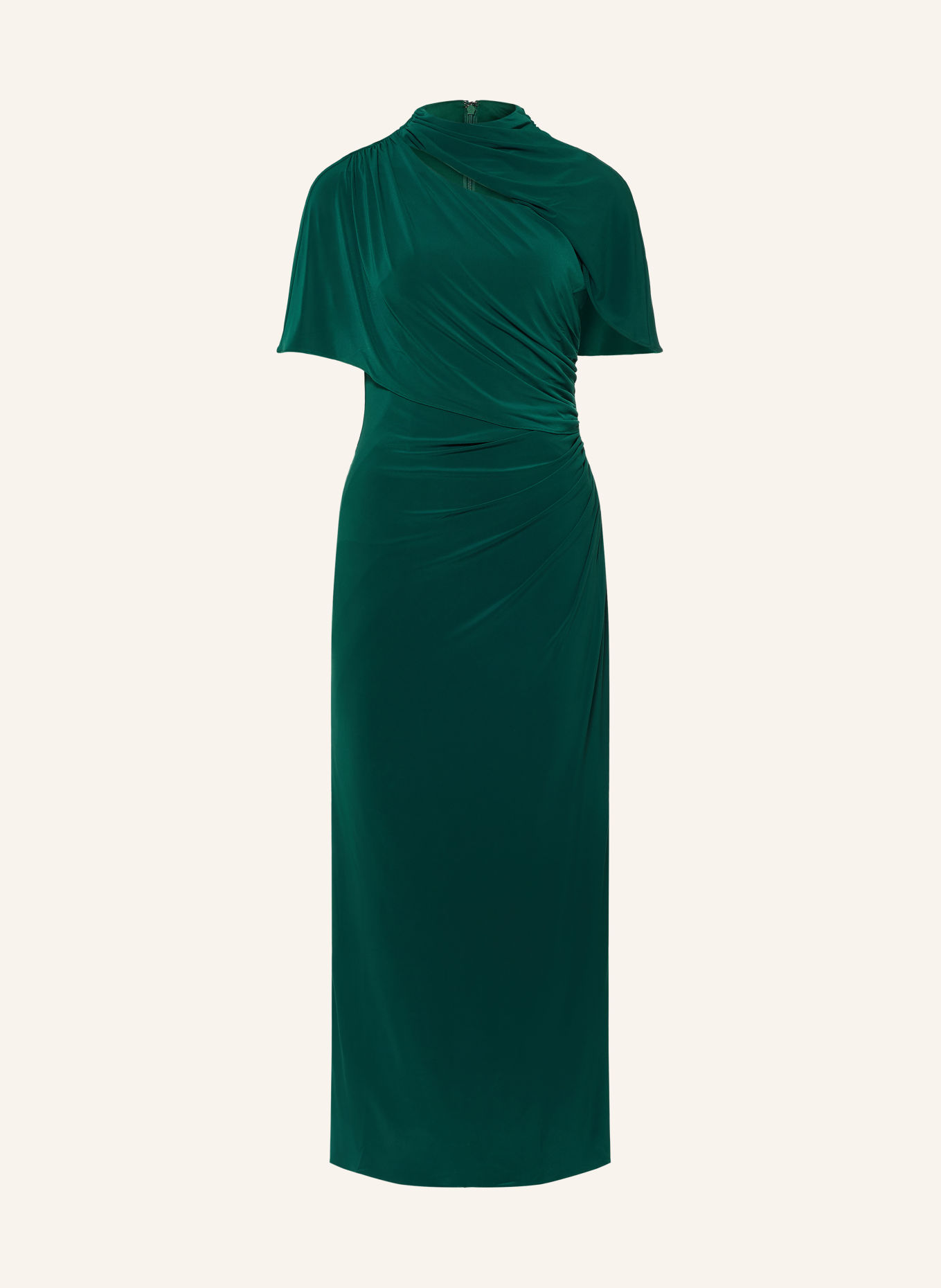 ADRIANNA PAPELL Evening dress with cutouts: GREEN