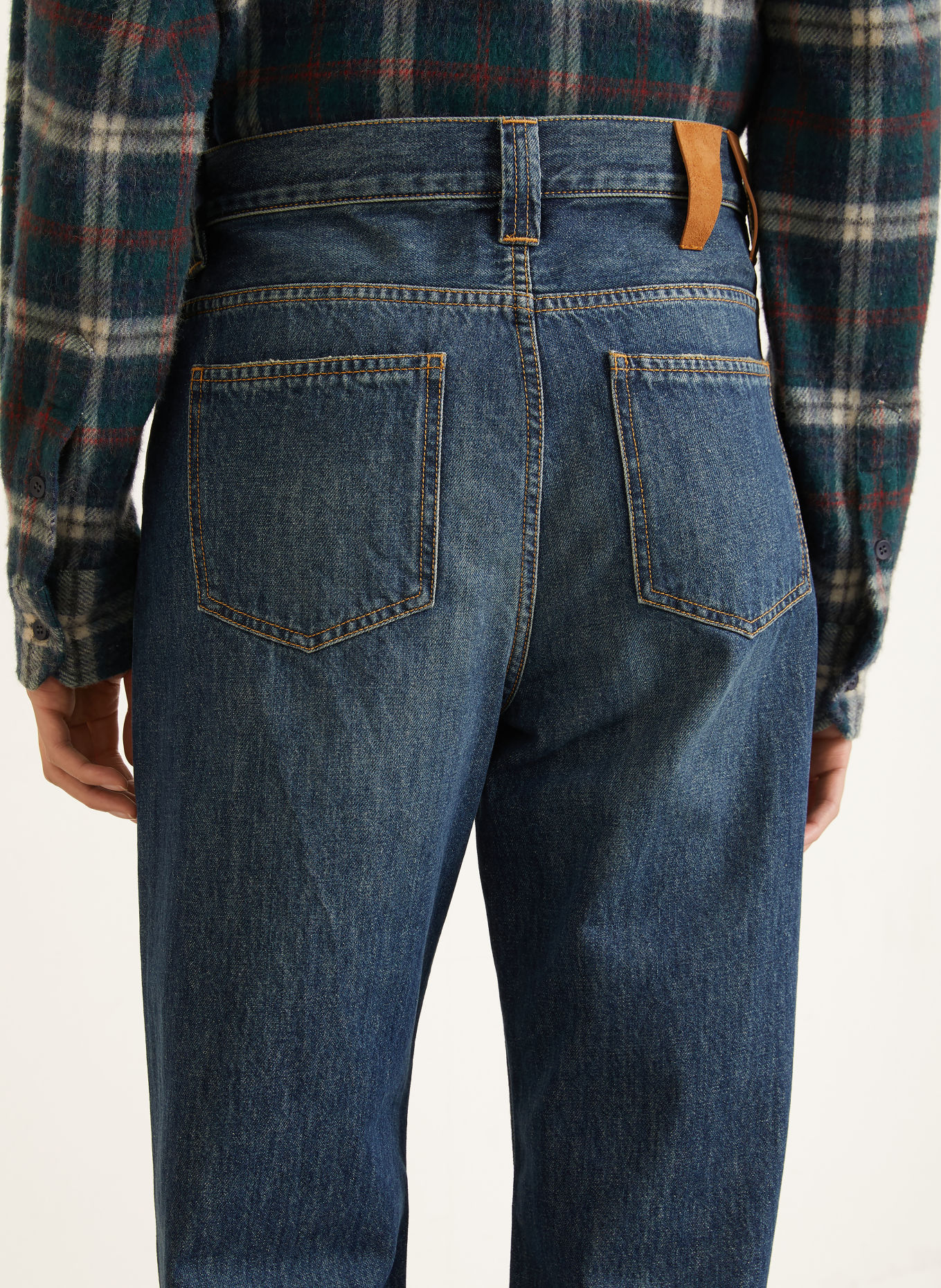DARKPARK LEXIE Straight jeans: W083 FAIRFAX BLUE