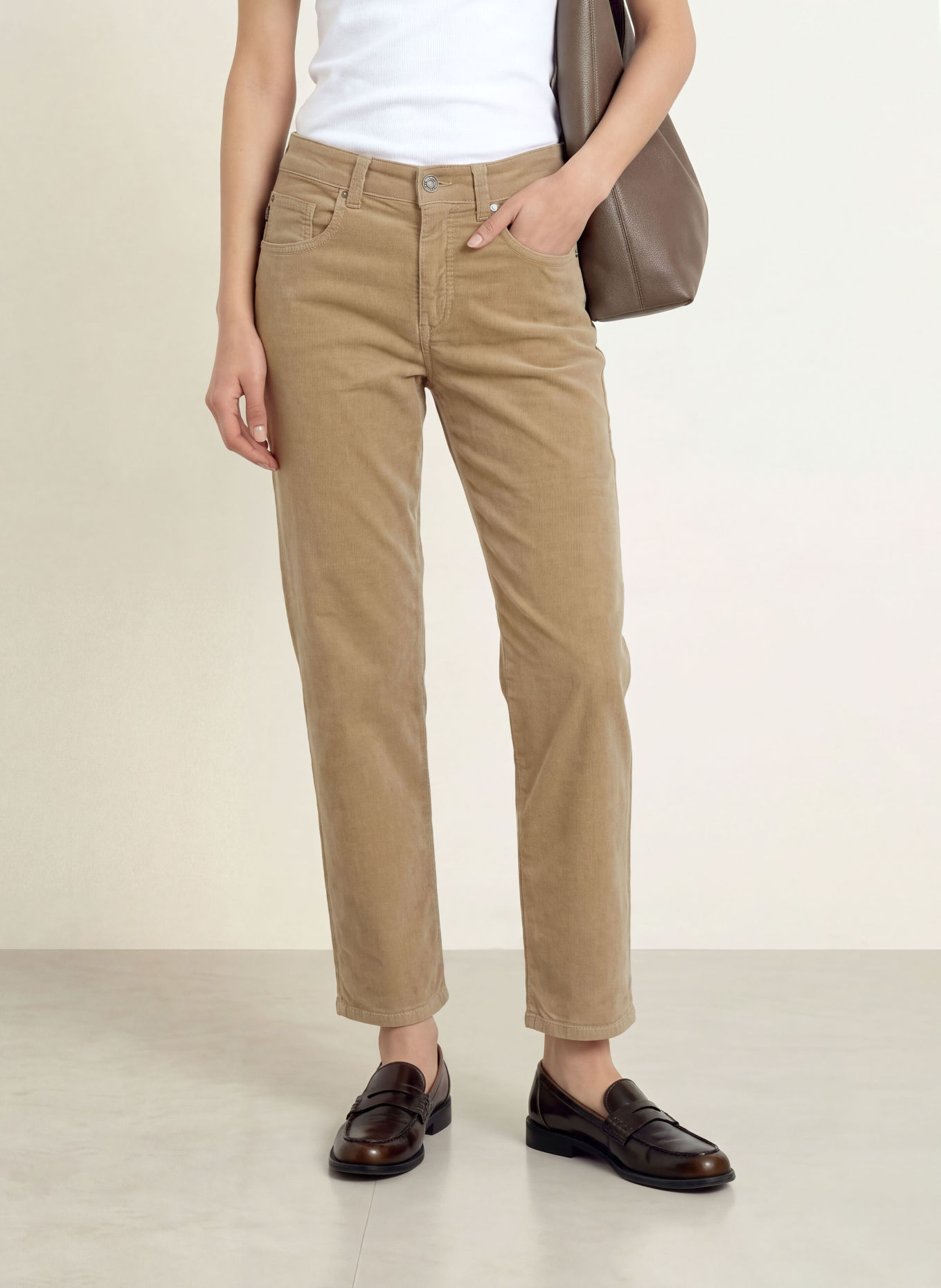 MAC Cordhose GINA: BEIGE