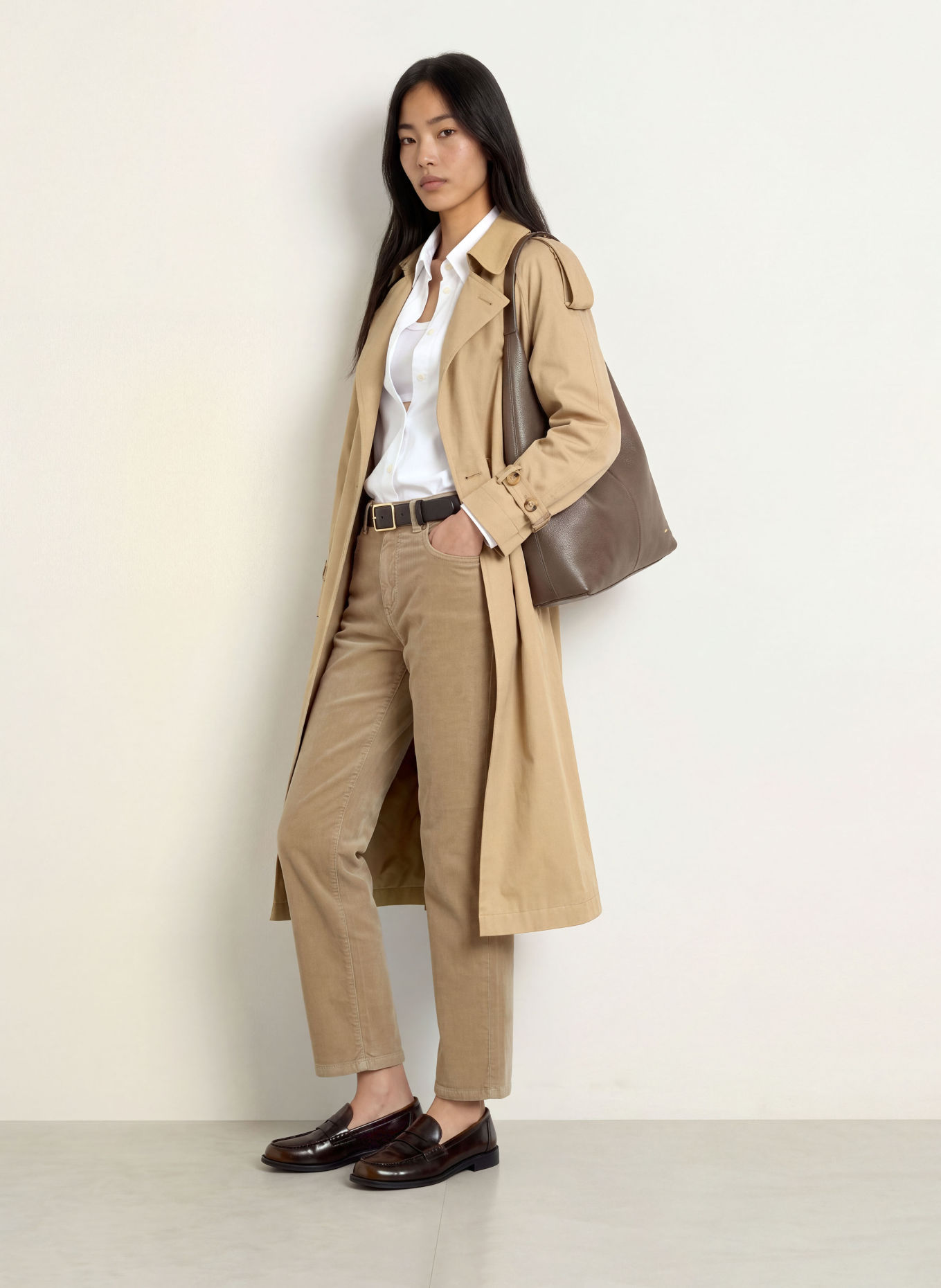 MAC Cordhose GINA: BEIGE