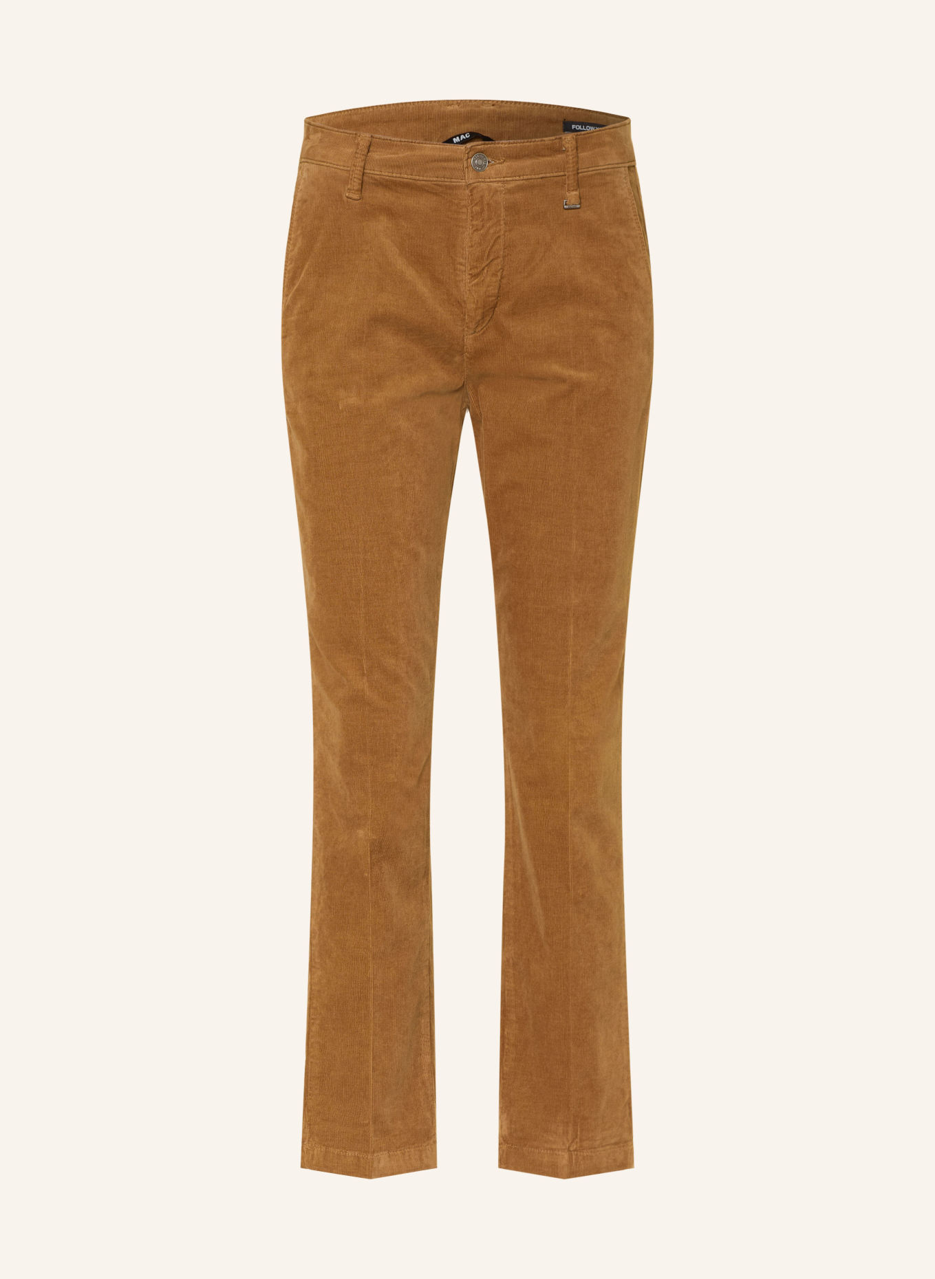 MAC 7/8-Chino aus Cord: BRAUN