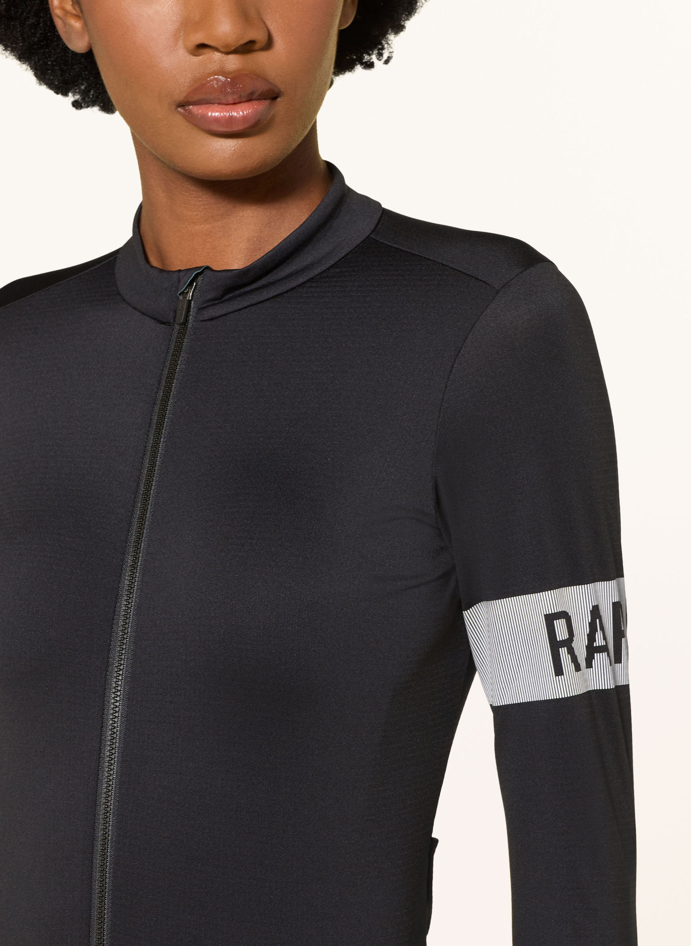 Rapha Tricou de ciclism PRO TEAM: NEGRU / ALB