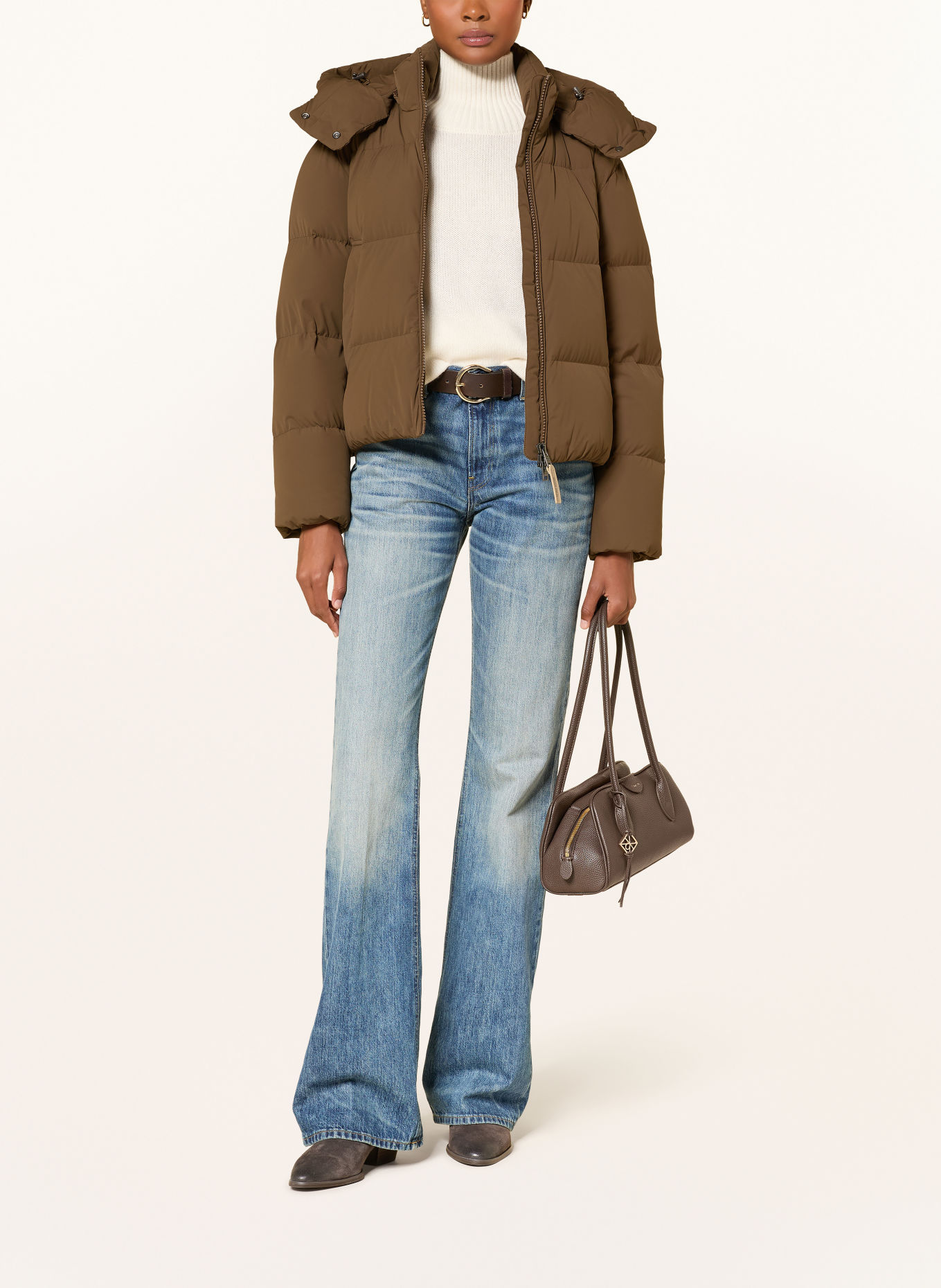 WOOLRICH MADISON Down Jacket: KHAKI