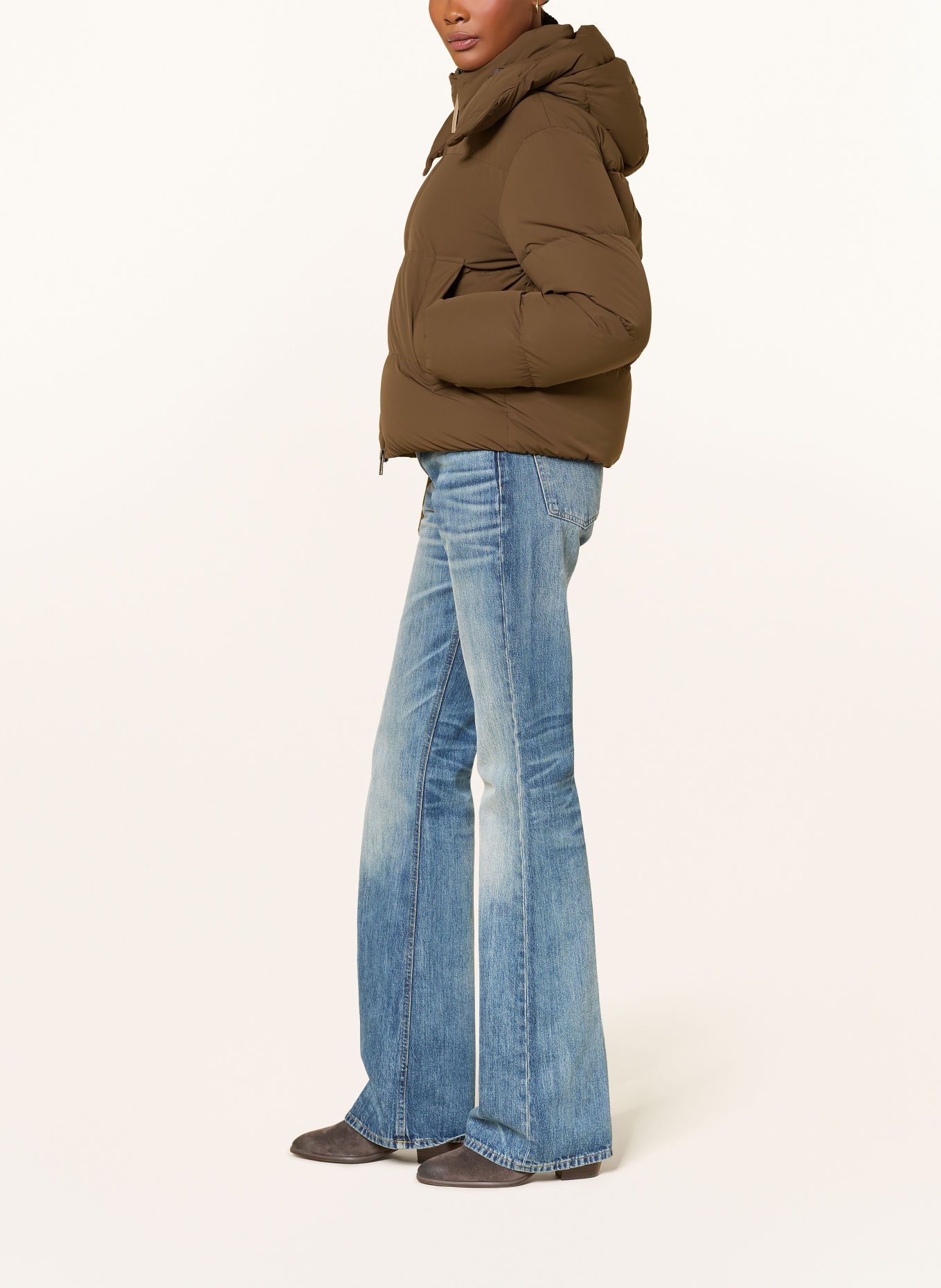 WOOLRICH MADISON Down Jacket: KHAKI