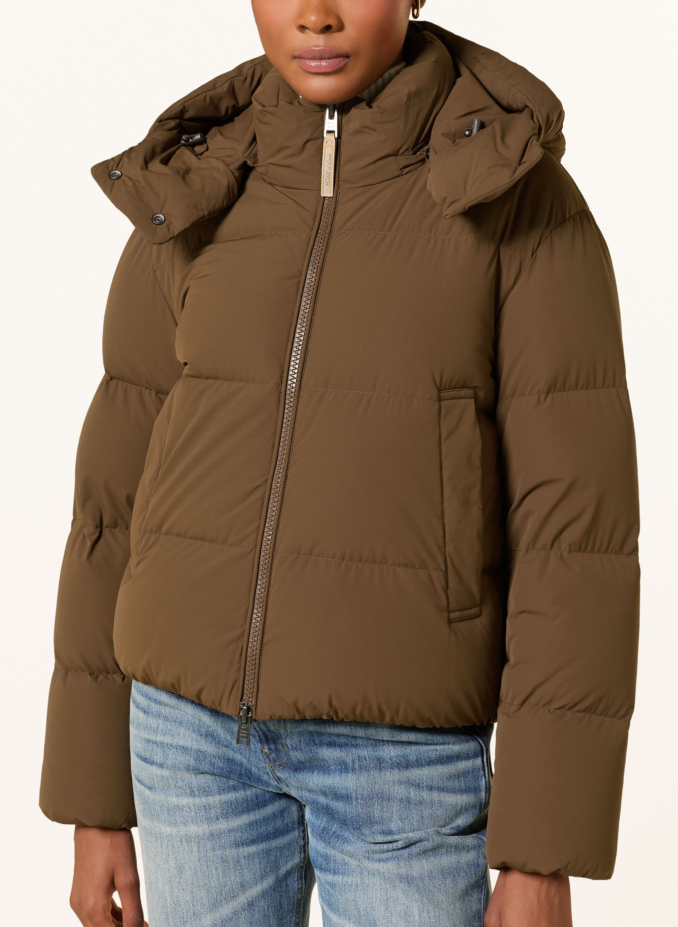 WOOLRICH MADISON Down Jacket: KHAKI