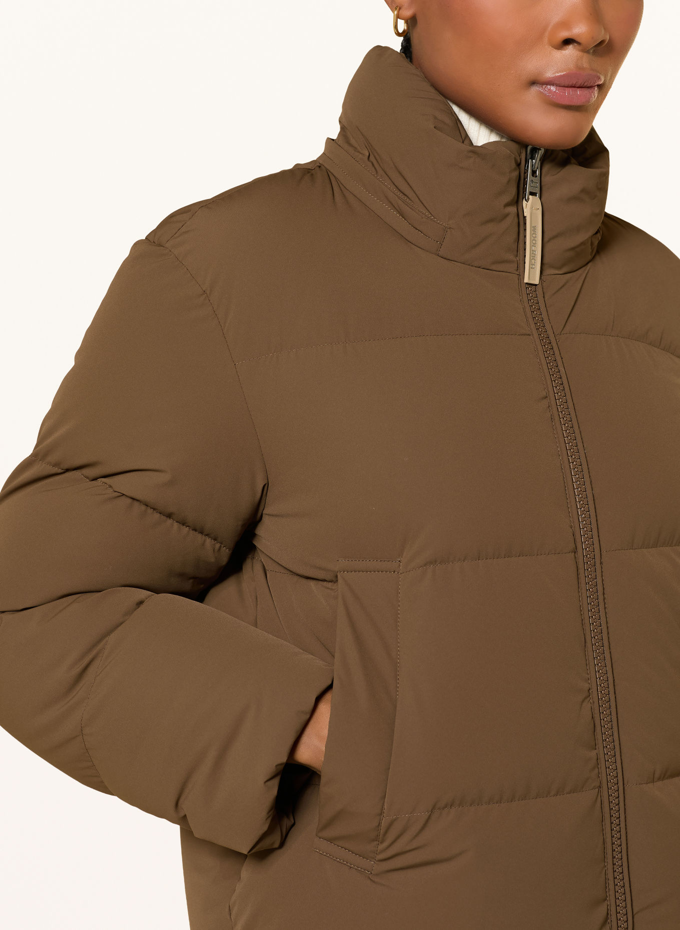 WOOLRICH MADISON Down Jacket: KHAKI