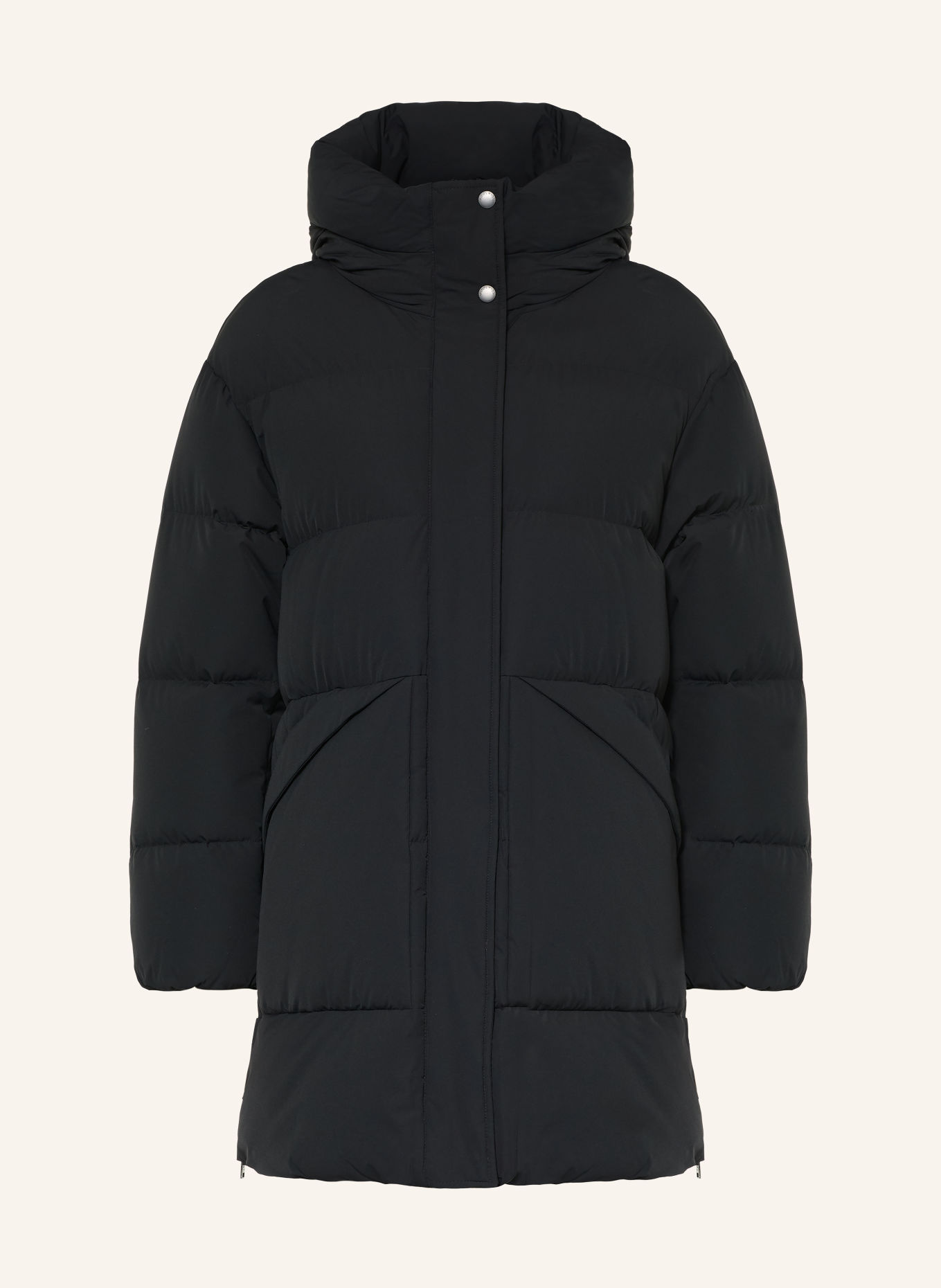 WOOLRICH Donsmantel MADISON: ZWART