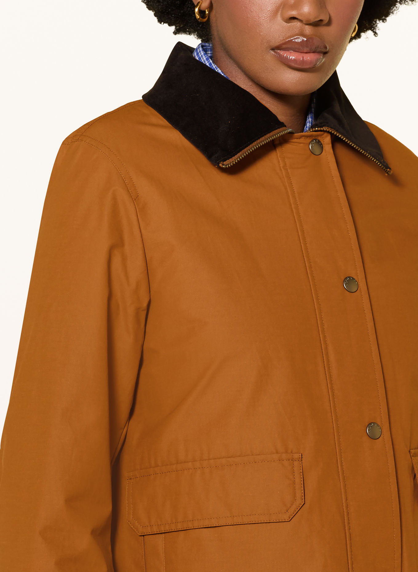 WOOLRICH Veste saharienne: COGNAC