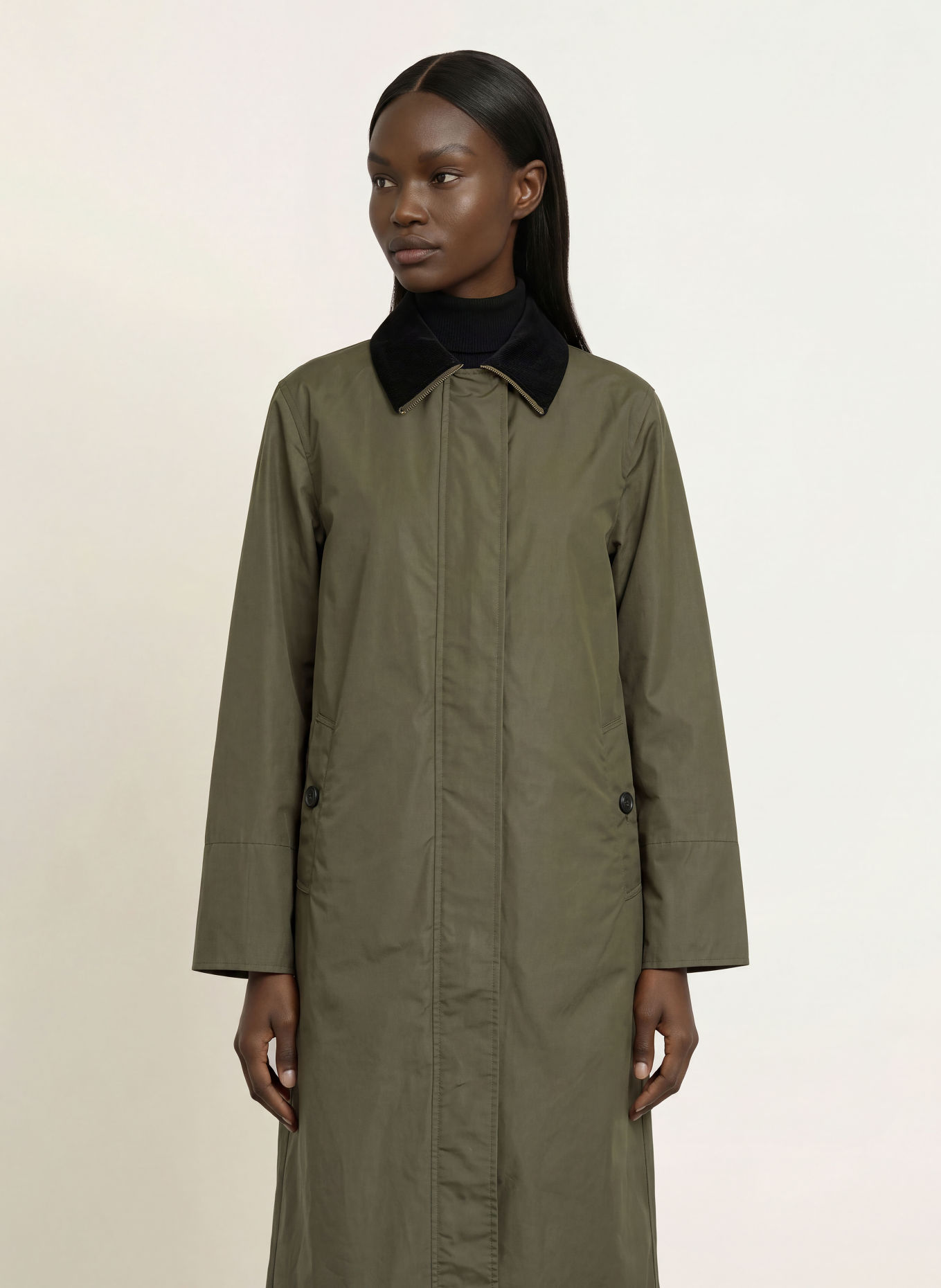 WOOLRICH Trench coat: KHAKI