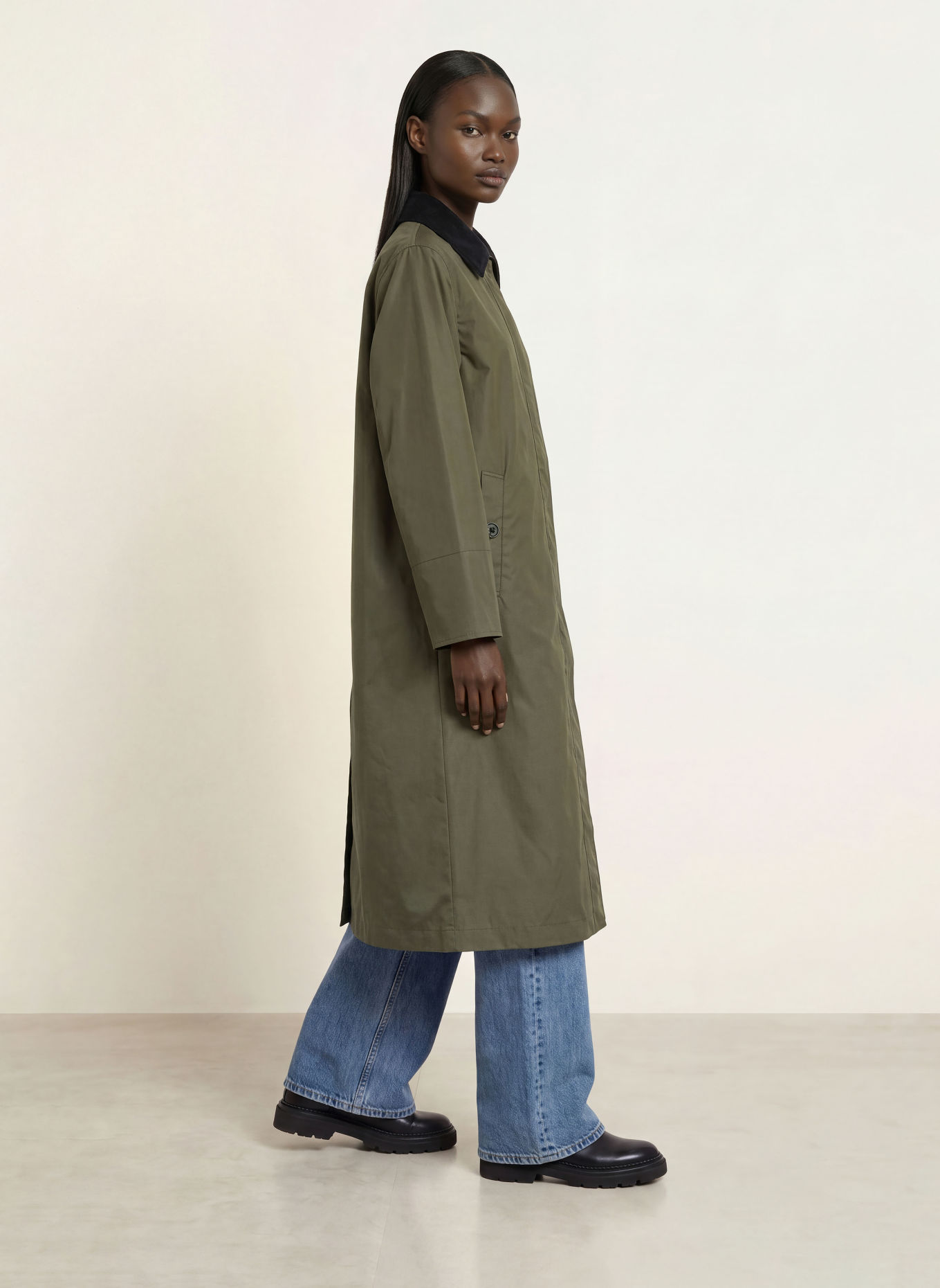 WOOLRICH Trench coat: KHAKI