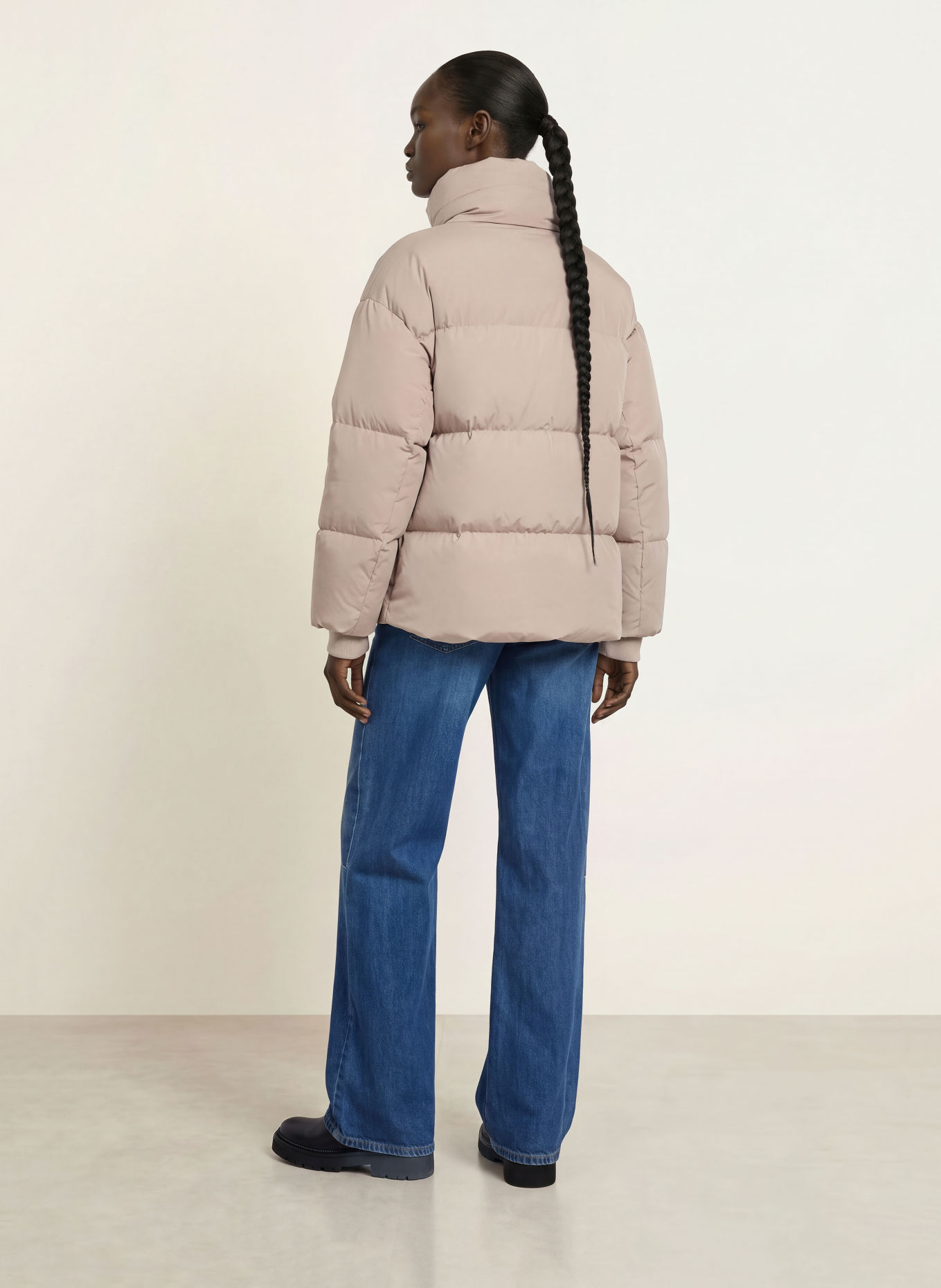 WOOLRICH KELLY Down Jacket: LIGHT GRAY