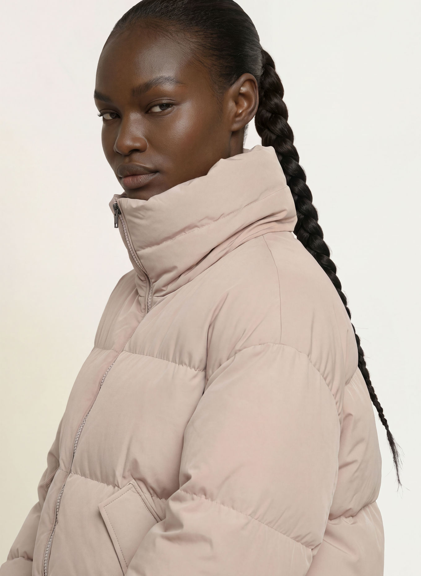 WOOLRICH KELLY Down Jacket: LIGHT GRAY