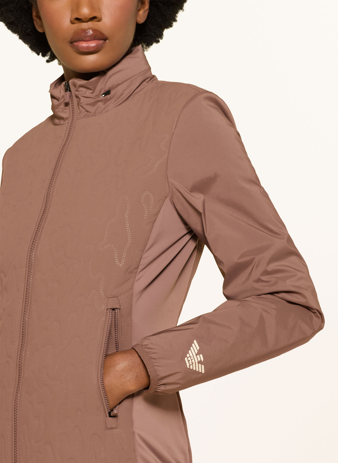 EA7 EMPORIO ARMANI Steppjacke GOLF PRO LIGHT: ALTROSA
