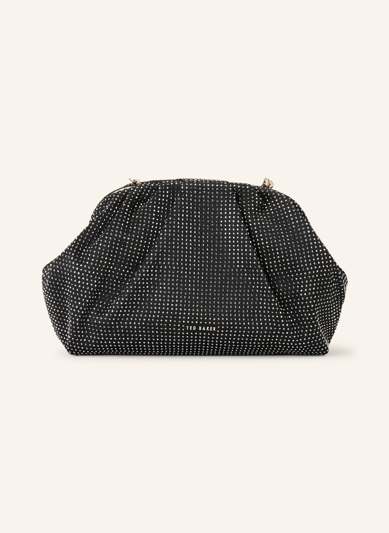 TED BAKER ANSSA Crossbody Bag with Rhinestones: BLACK
