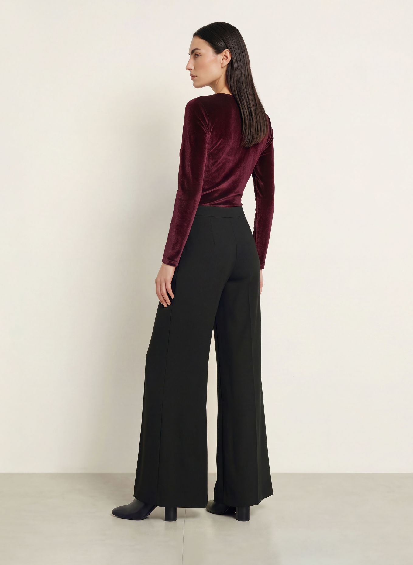 TED BAKER ISENRA Bodysuit: DARK RED