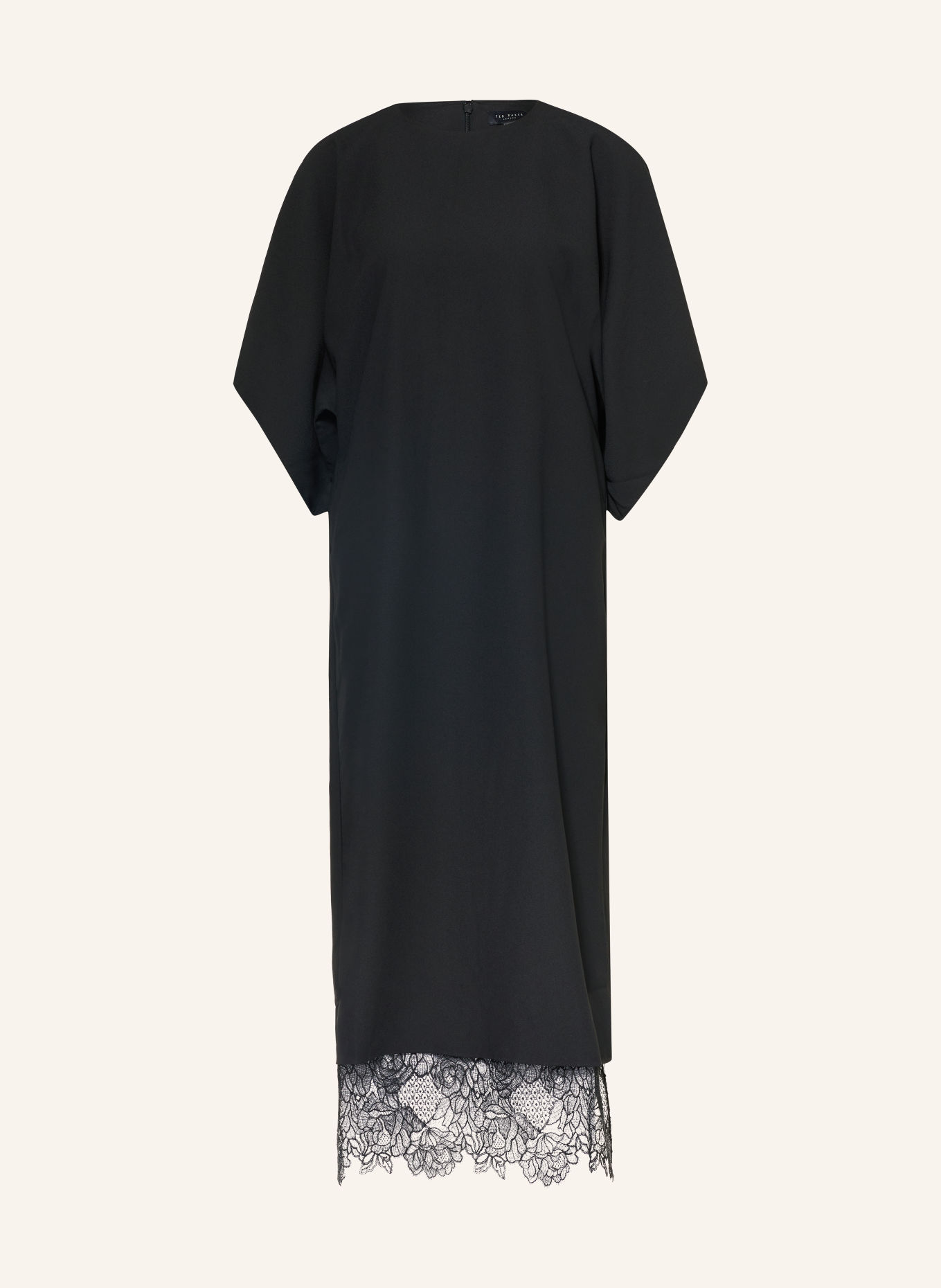 TED BAKER Kleid LANCHA mit Spitze: SCHWARZ