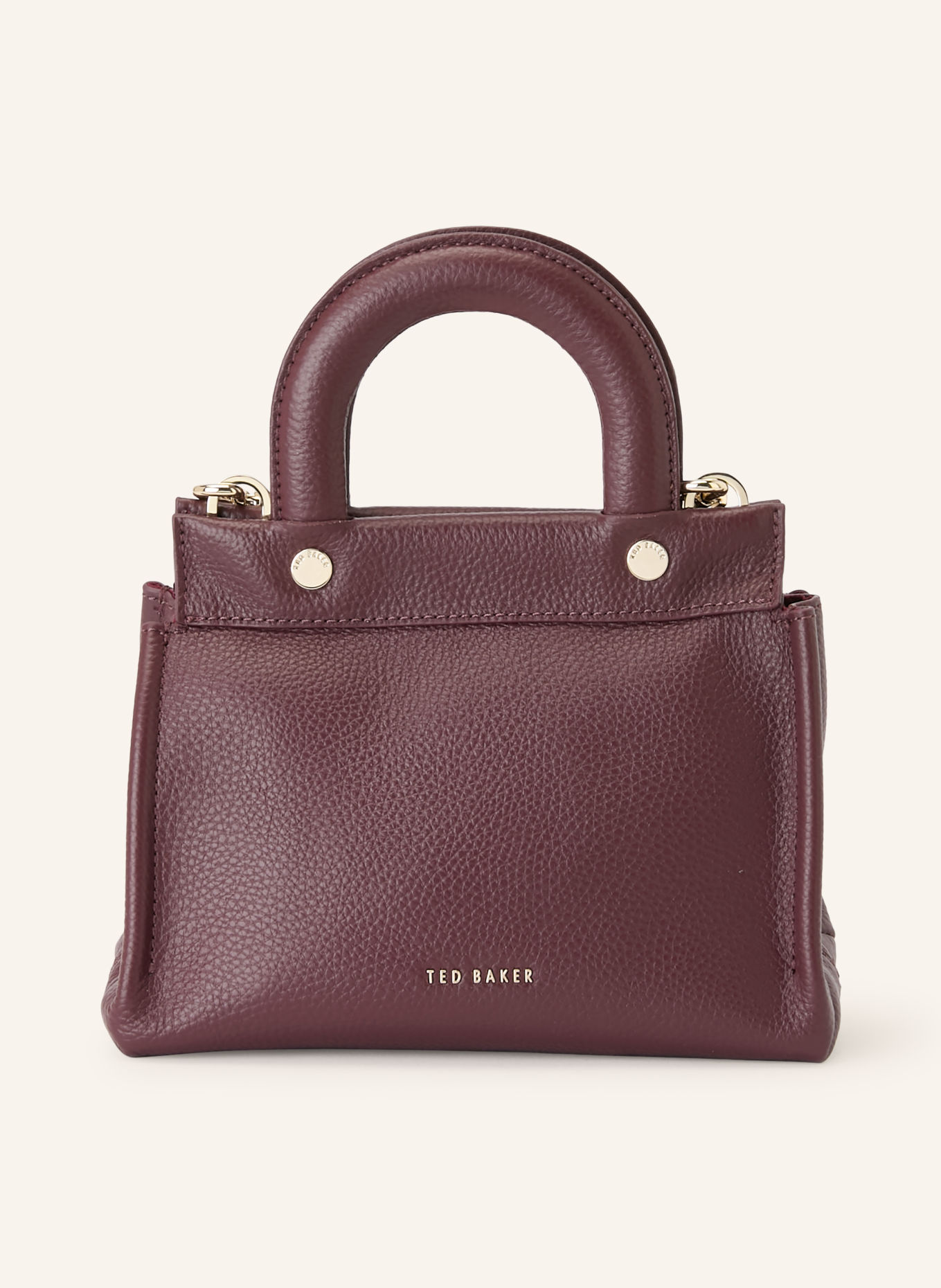 TED BAKER RONIAA Handbag: DARK RED