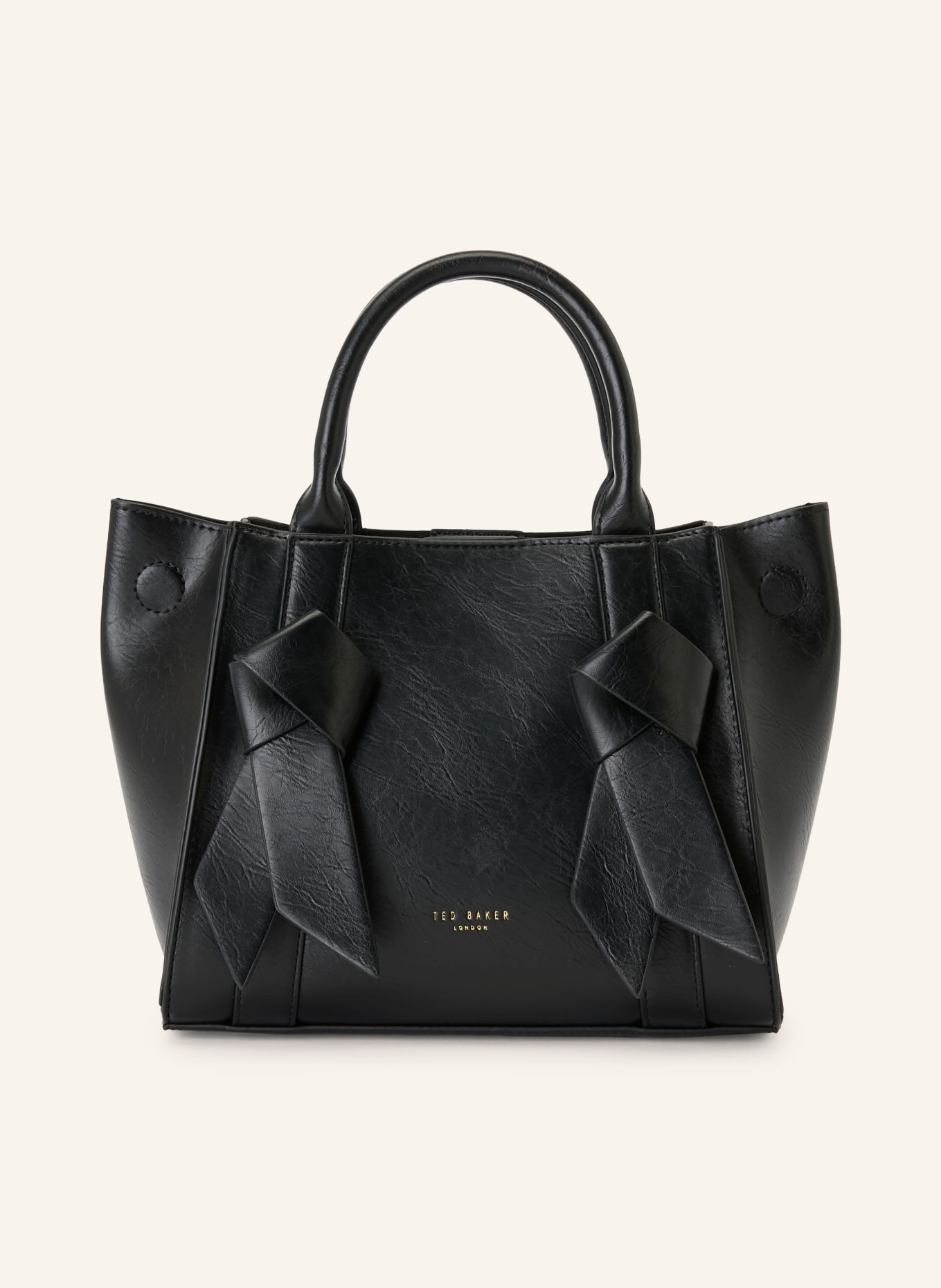 TED BAKER SANIEE Handbag: BLACK / GOLD