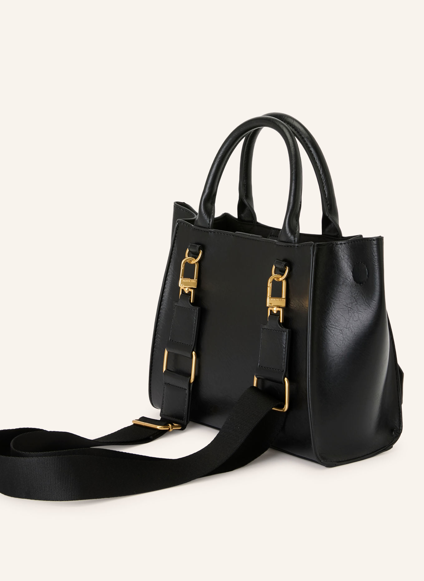 TED BAKER SANIEE Handbag: BLACK / GOLD