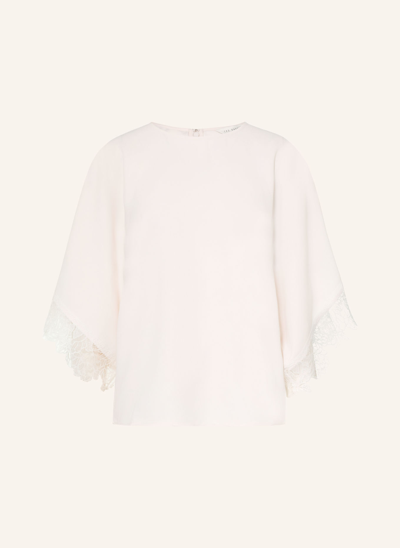 TED BAKER NEELAI Shirt blouse with Lace: WHITE