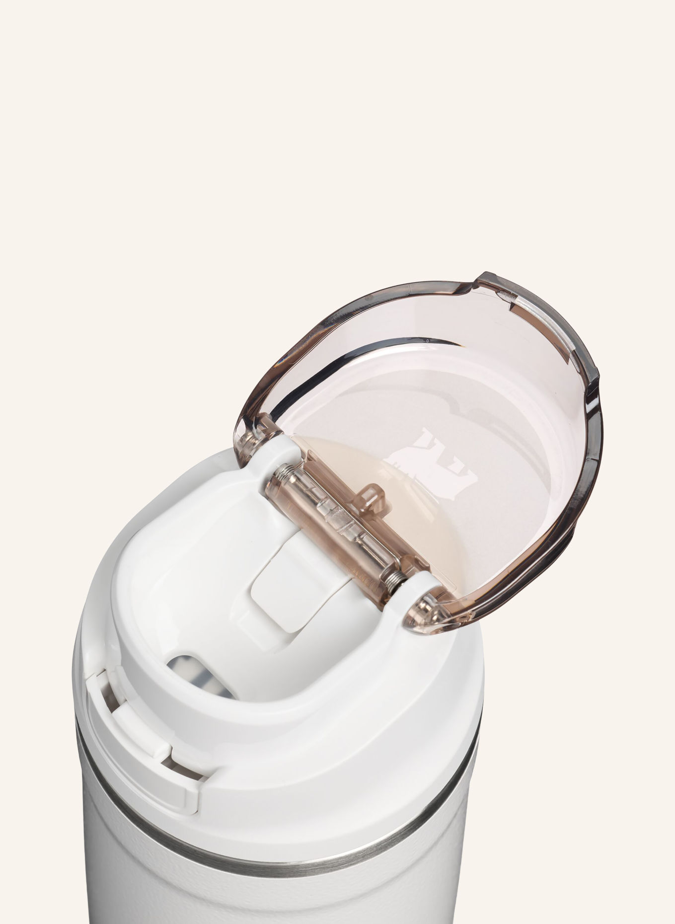 STANLEY Thermobecher THE DISTRICT PULSE MUG: WEISS / SILBER
