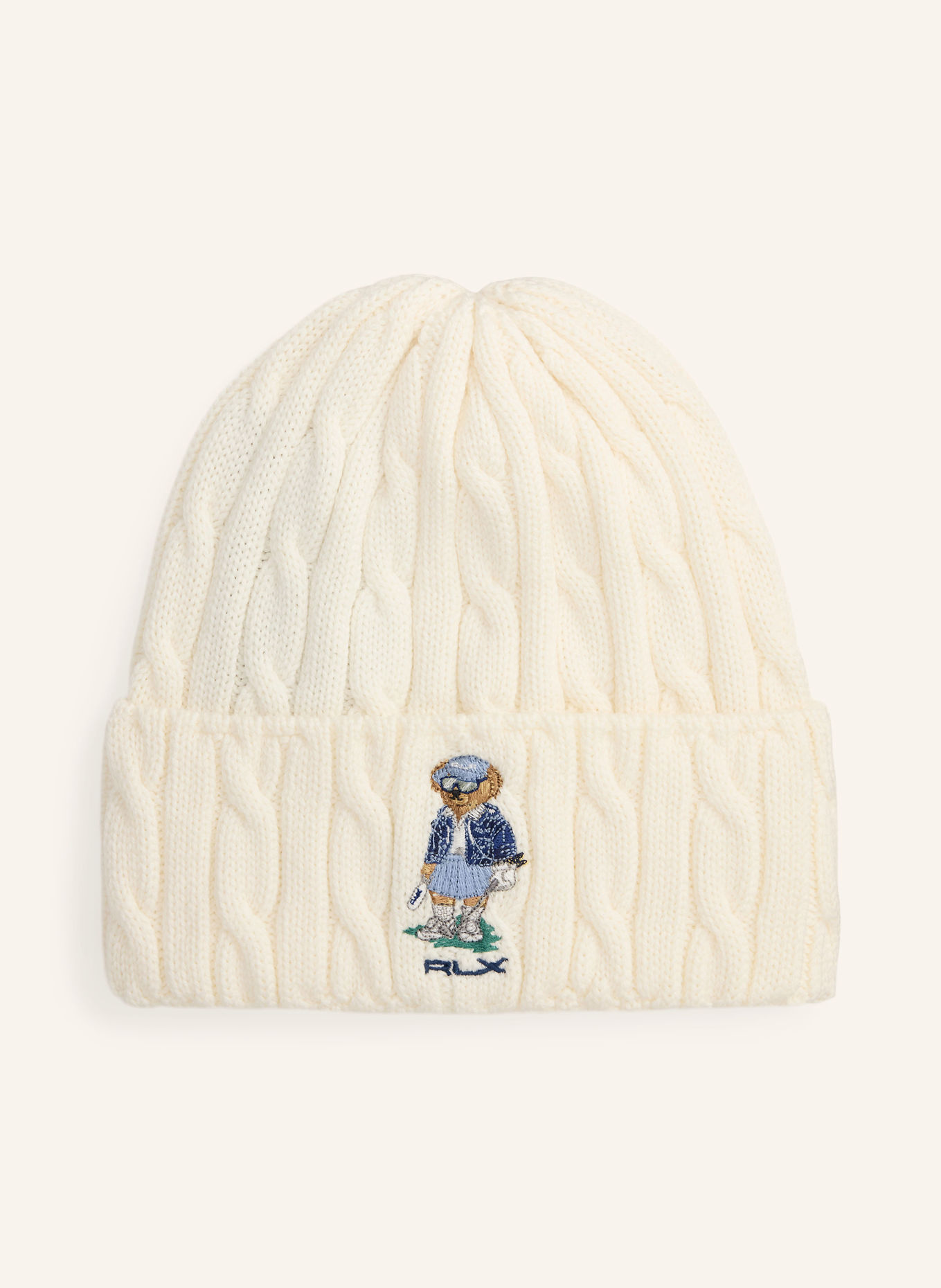RLX RALPH LAUREN Hat: ECRU