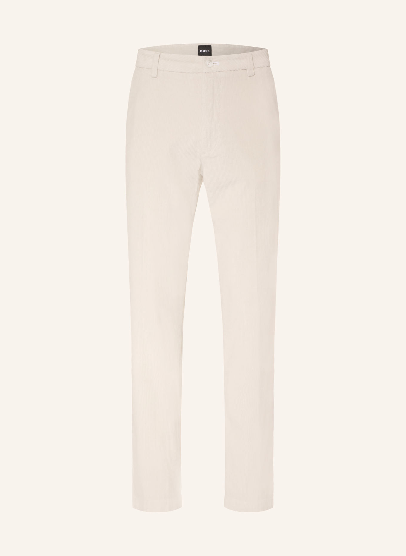 BOSS Cordhose KANE Extra Slim Fit: CREME
