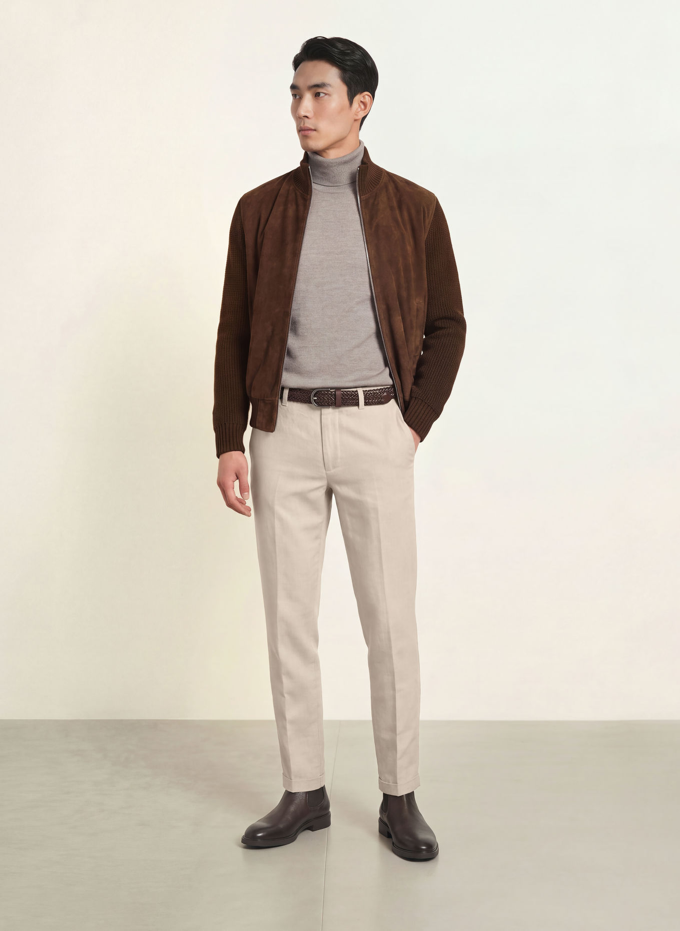 BOSS Chino KAITON coupe slim: BEIGE