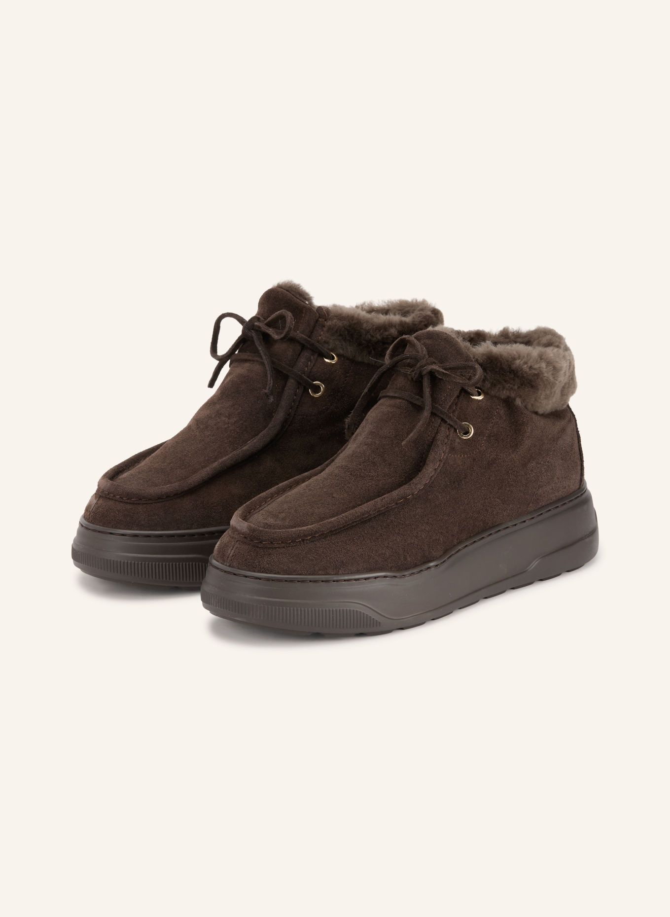 darling harbour Schnürboots: DUNKELBRAUN