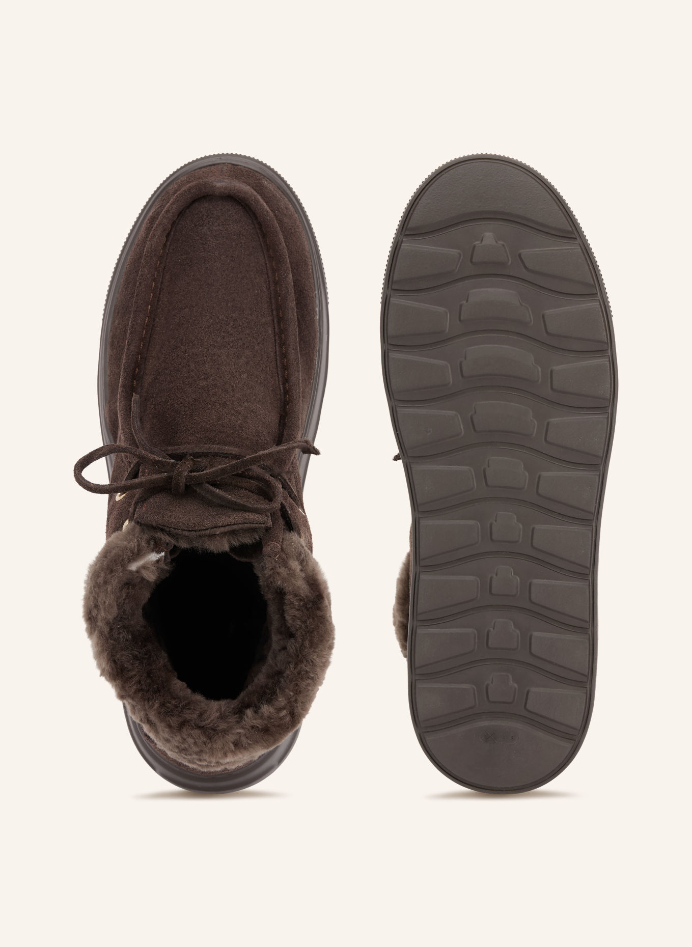 darling harbour Schnürboots: DUNKELBRAUN
