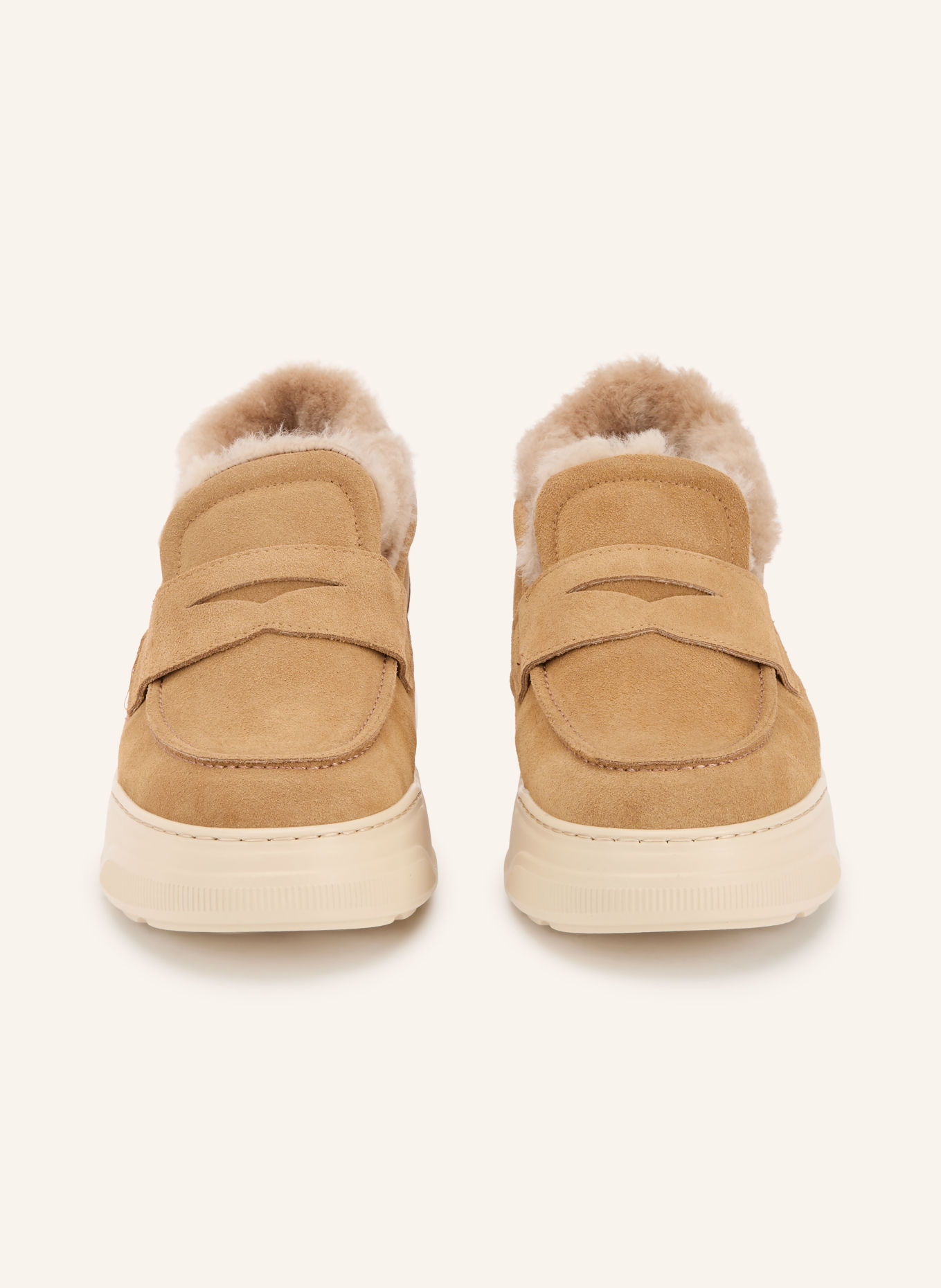 darling harbour Penny loafer: CAMEL