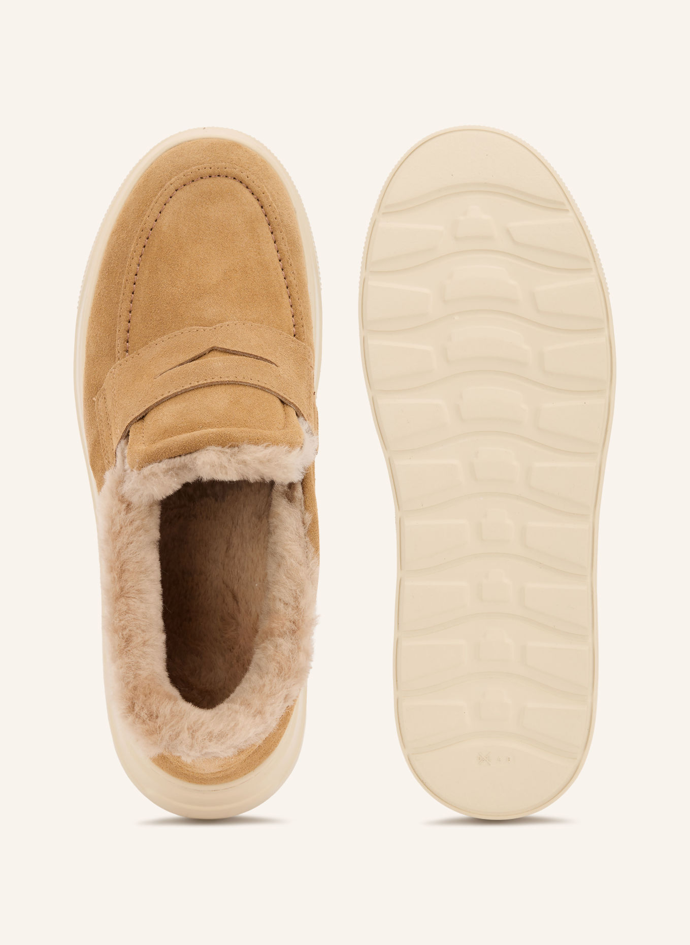 darling harbour Penny loafer: CAMEL
