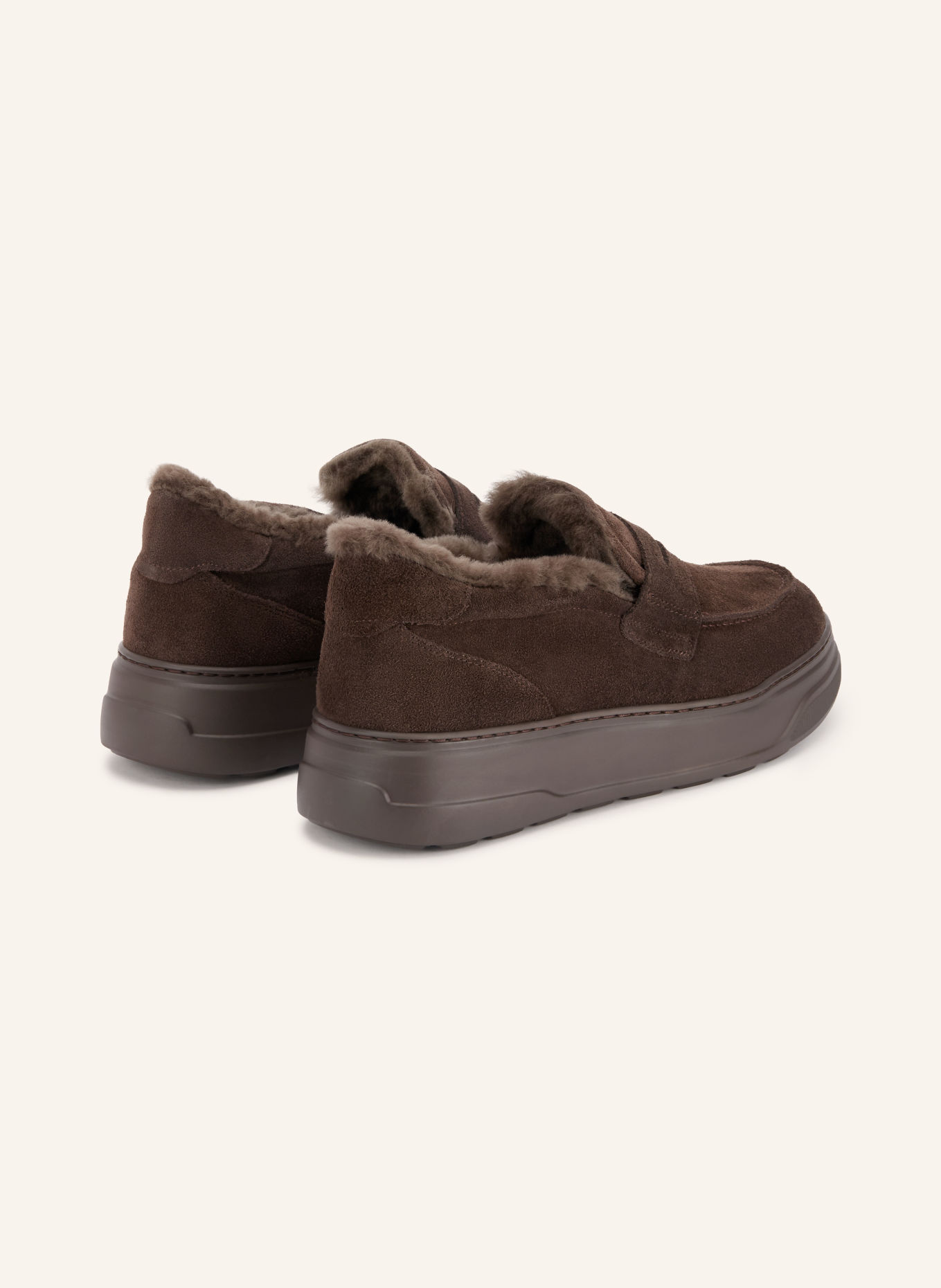 darling harbour Penny loafer: DARK BROWN