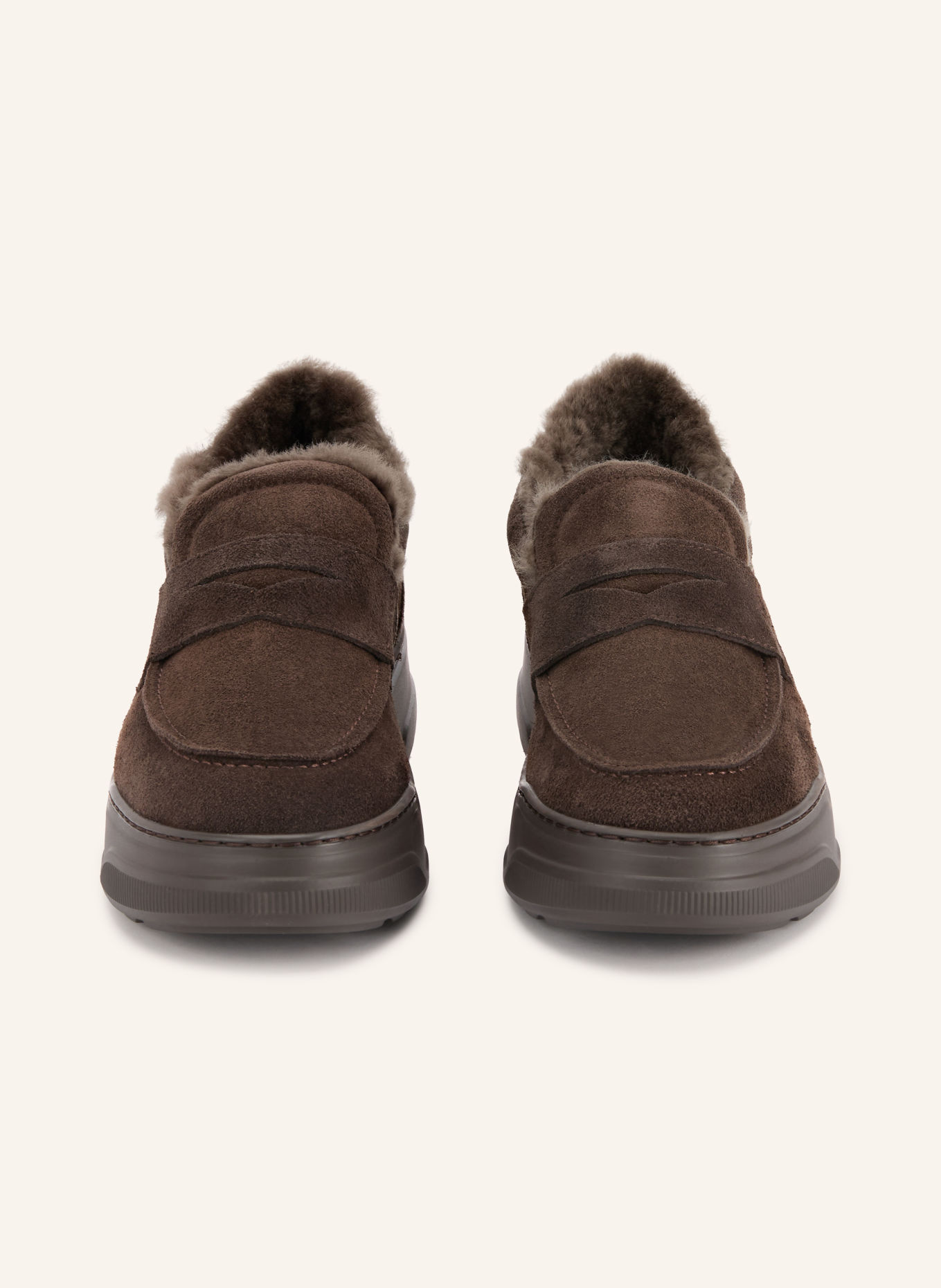 darling harbour Penny loafer: DARK BROWN