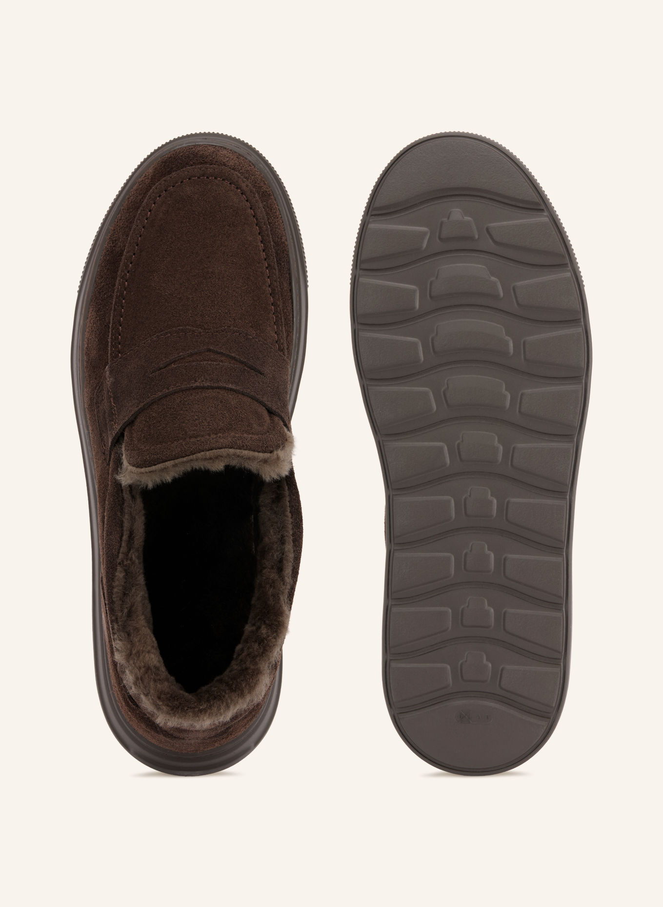 darling harbour Penny loafer: DARK BROWN