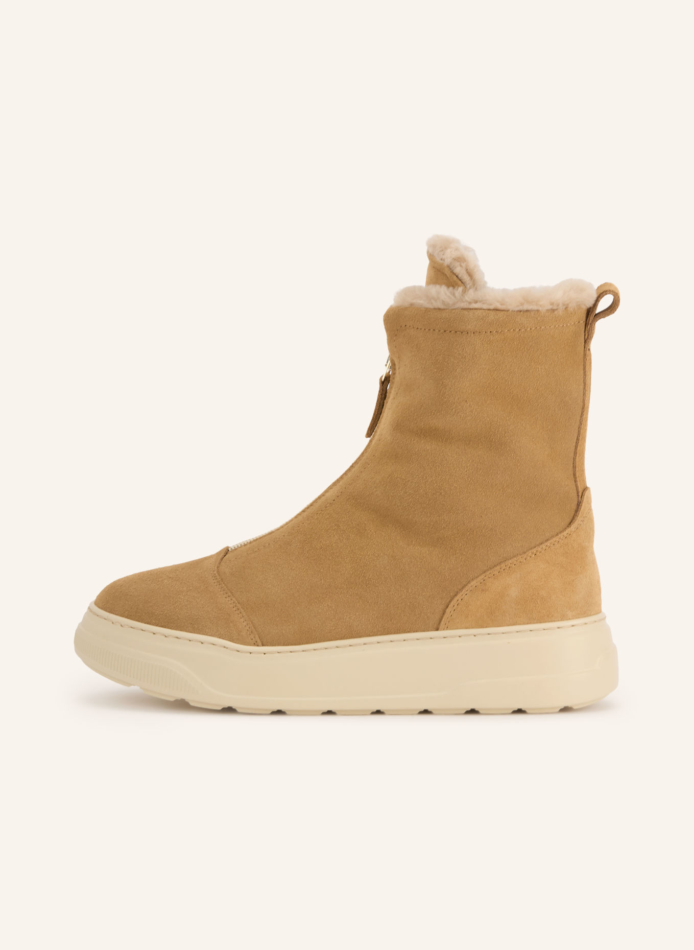 darling harbour Boots: BEIGE
