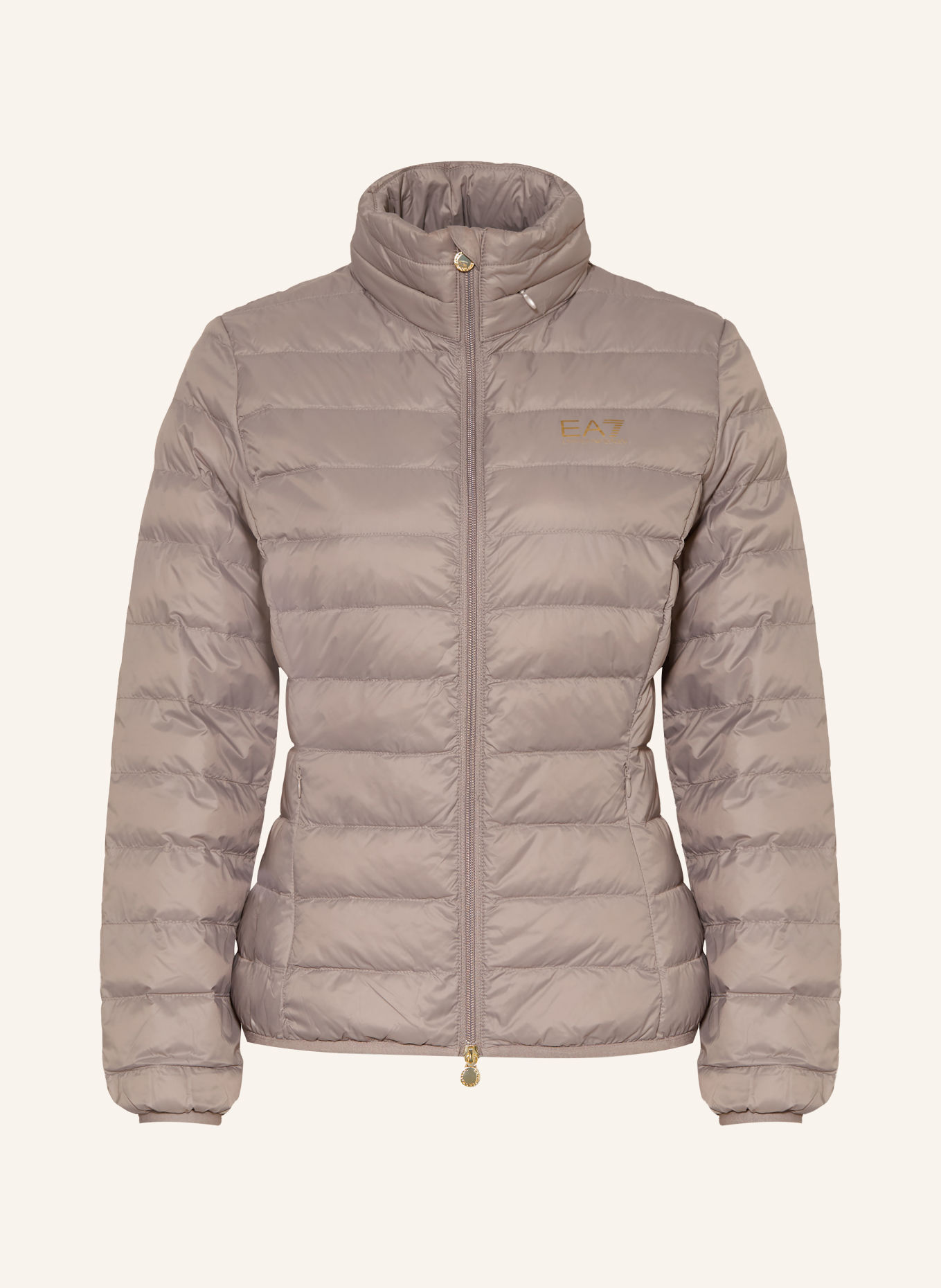 EA7 EMPORIO ARMANI TRAIN CORE Quilted Jacket: TAUPE