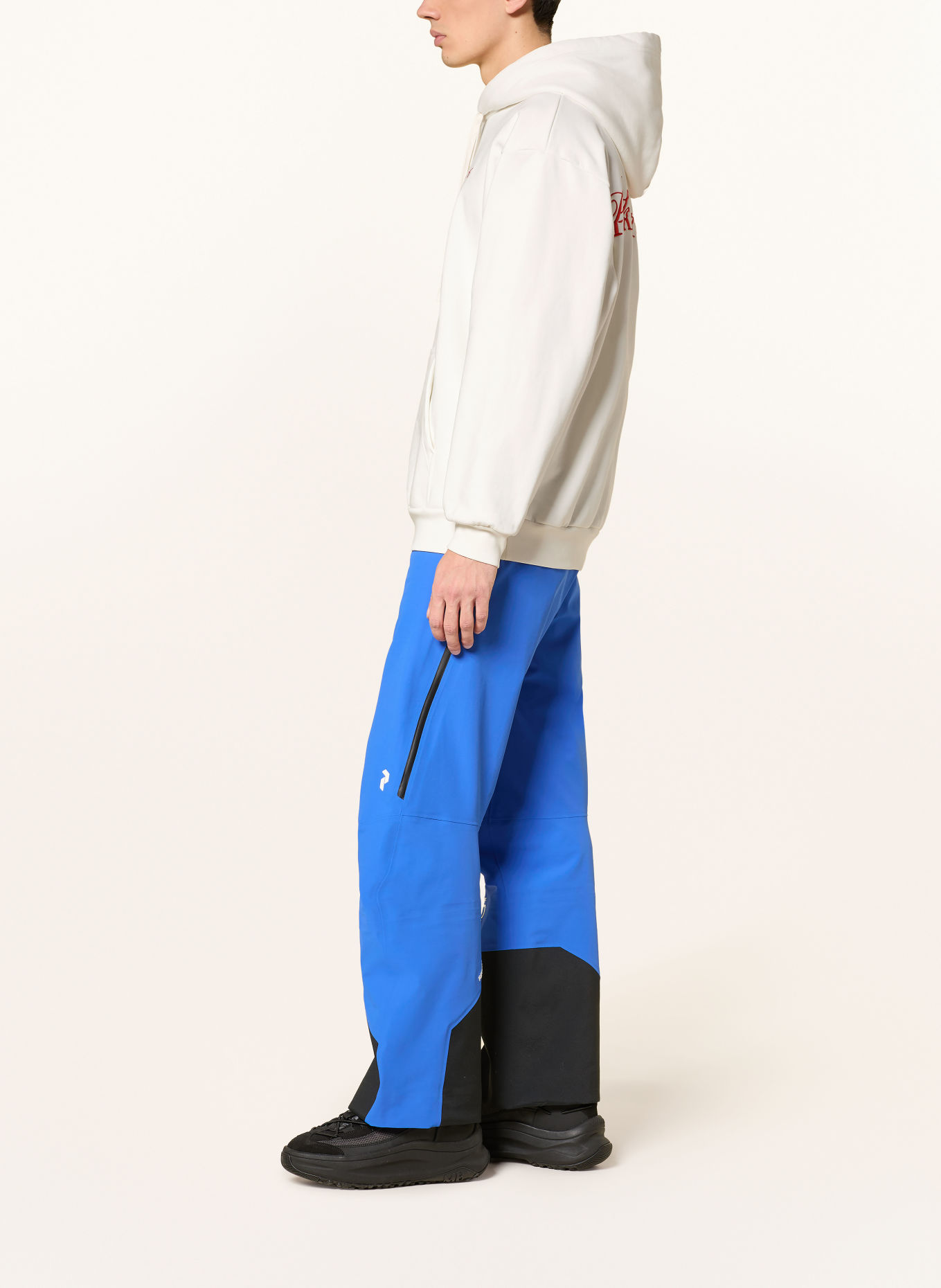 Peak Performance Hoodie 40TH GRAPHIC: WEISS / ROT