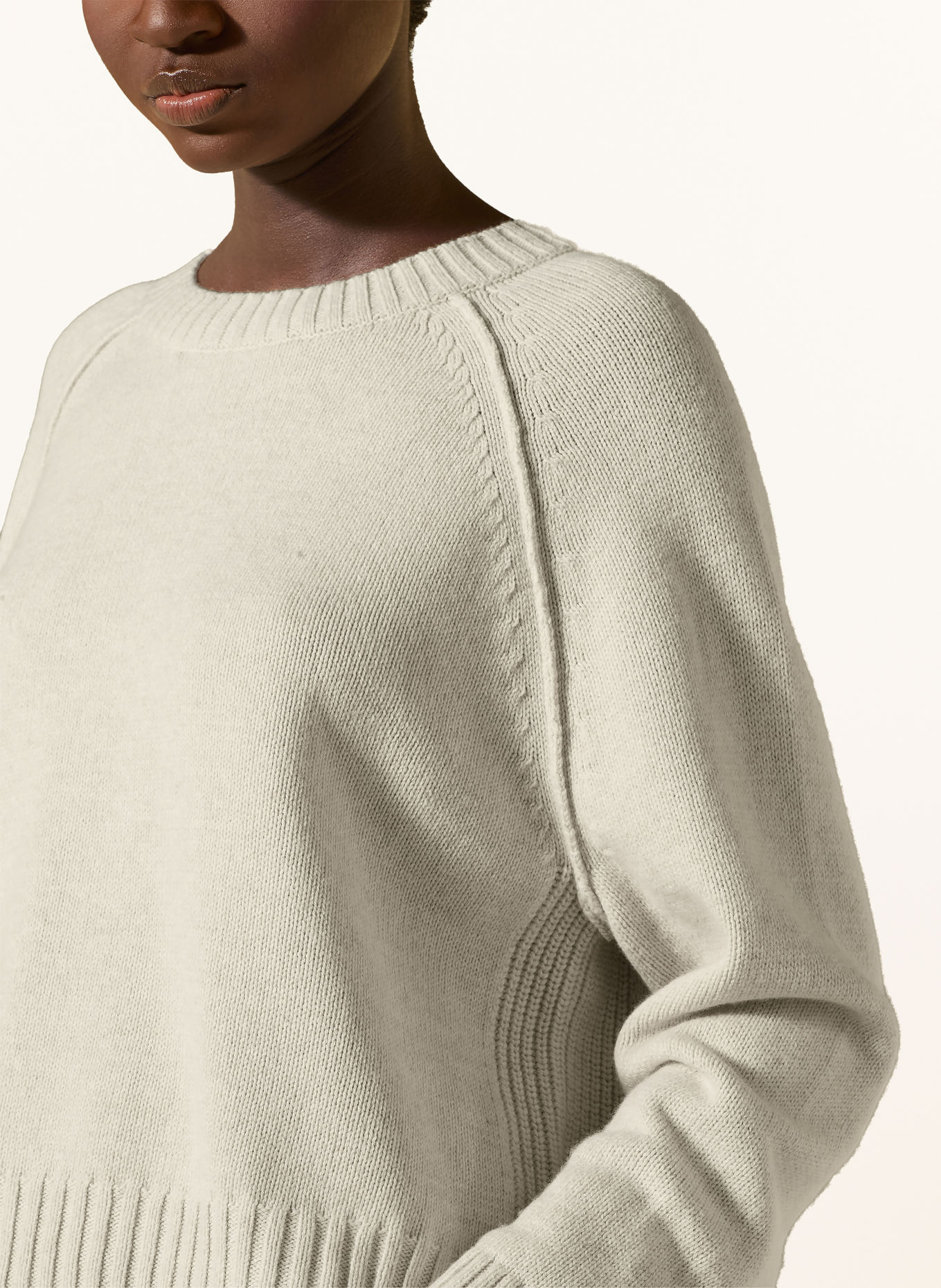 Oui Sweater: CREAM
