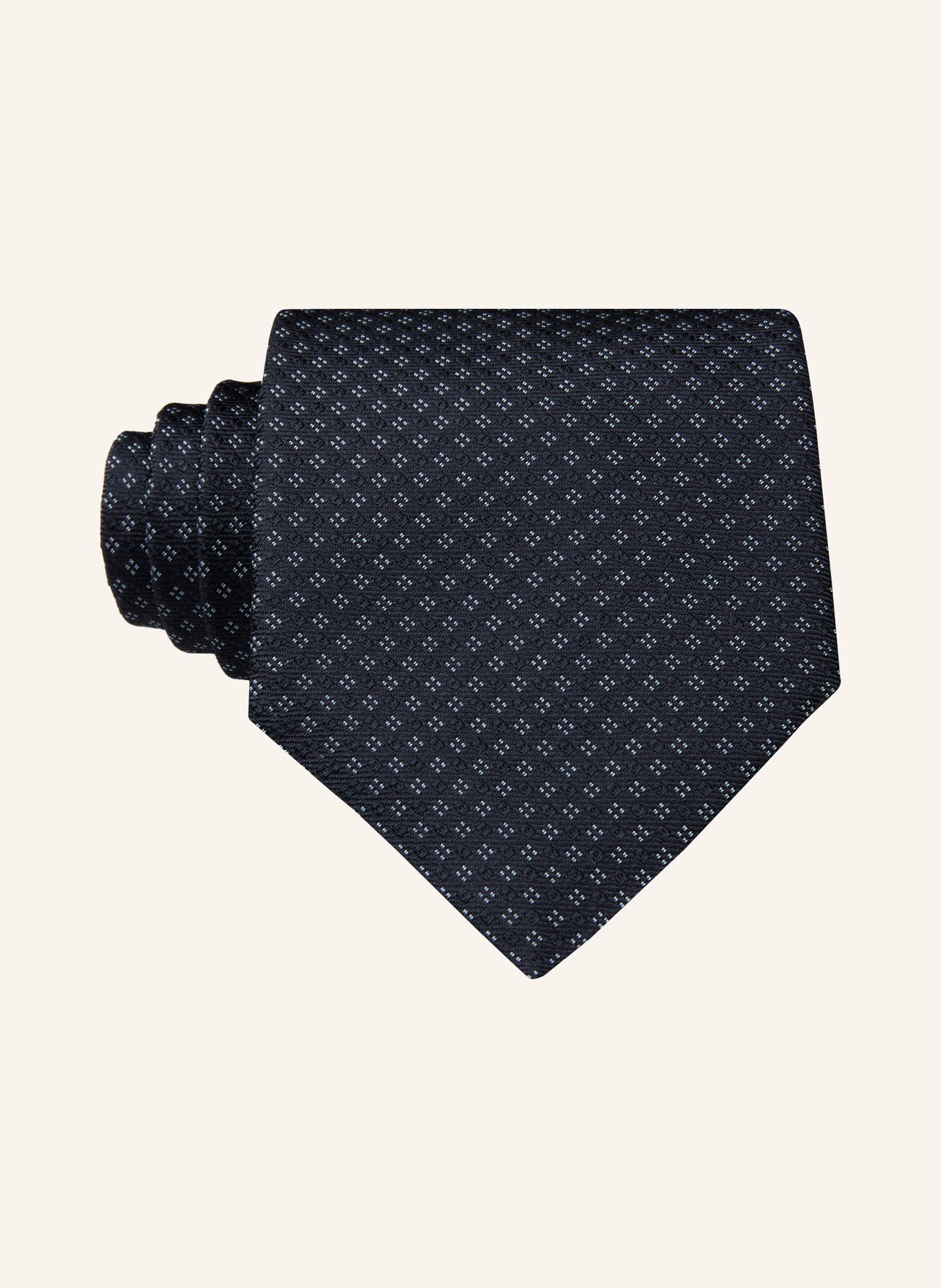 BOSS Tie: DARK BLUE / LIGHT BLUE