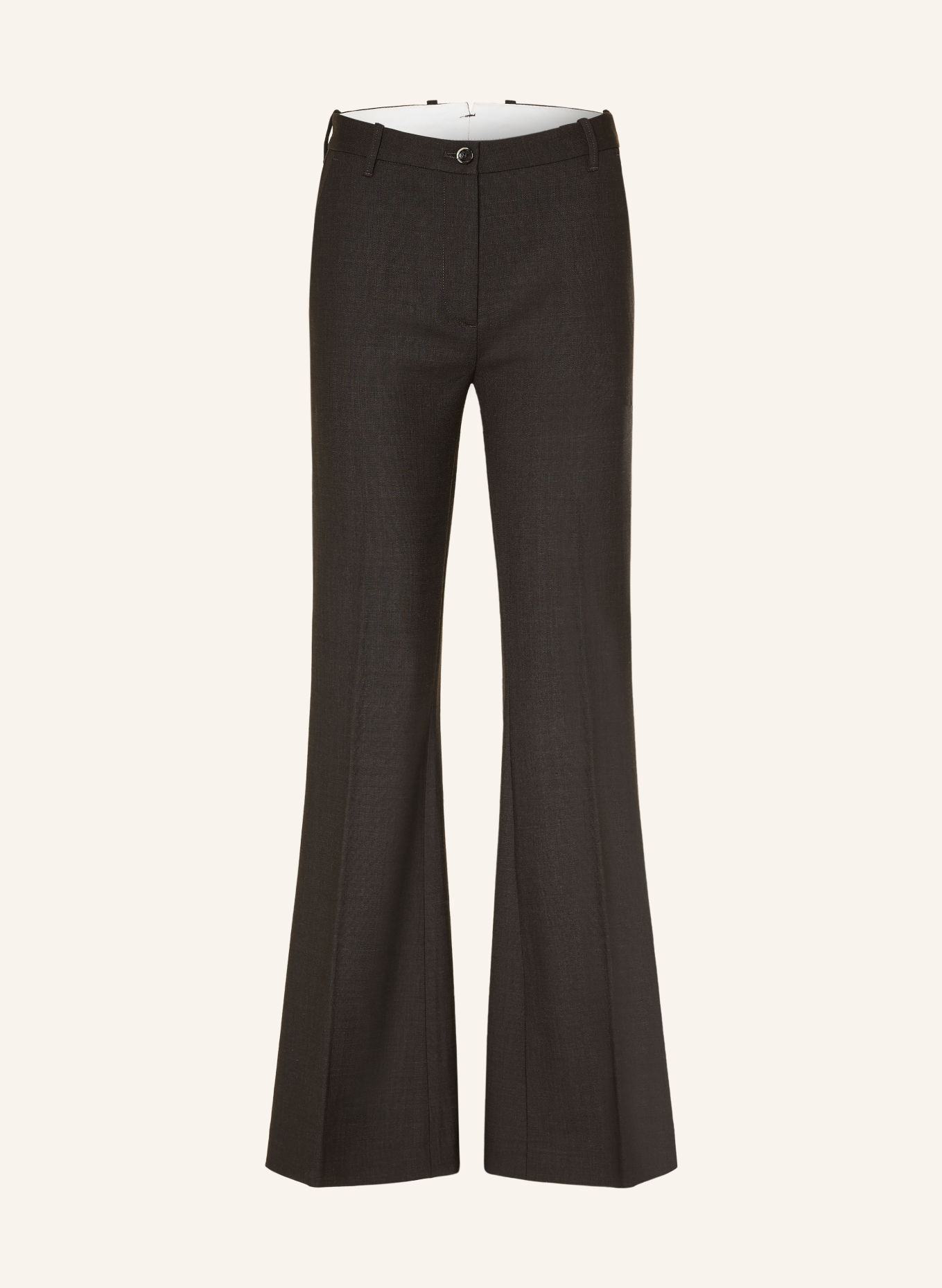 nine:inthe:morning Bootcut broek PAULINA: DONKERGRIJS