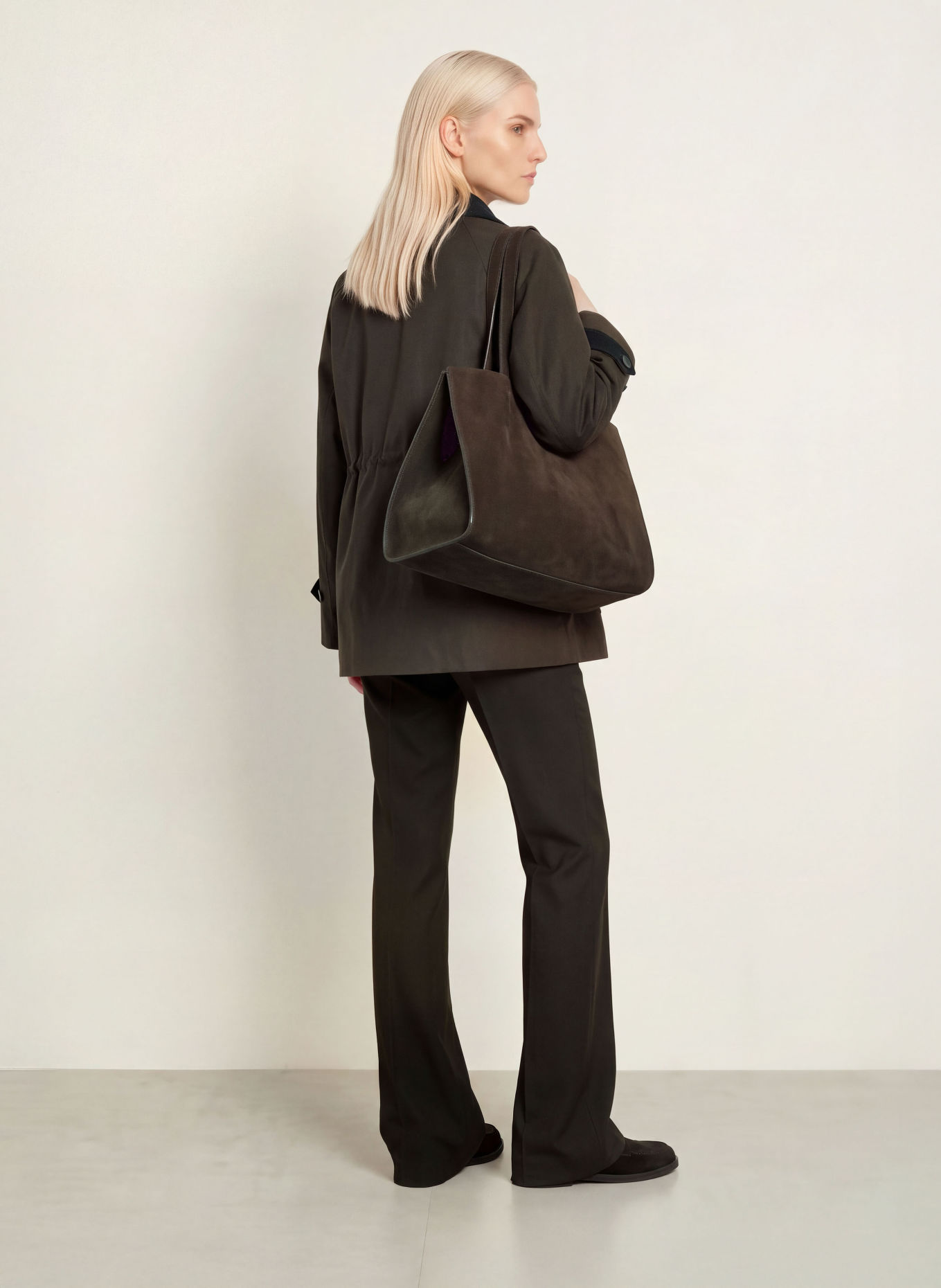 nine:inthe:morning Bootcut broek PAULINA: DONKERGRIJS