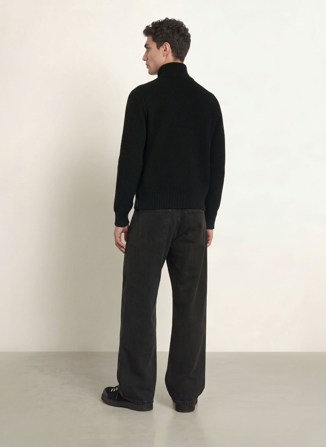 PARAJUMPERS Dunjacka OLMO 2.0 i materialmix: SVART