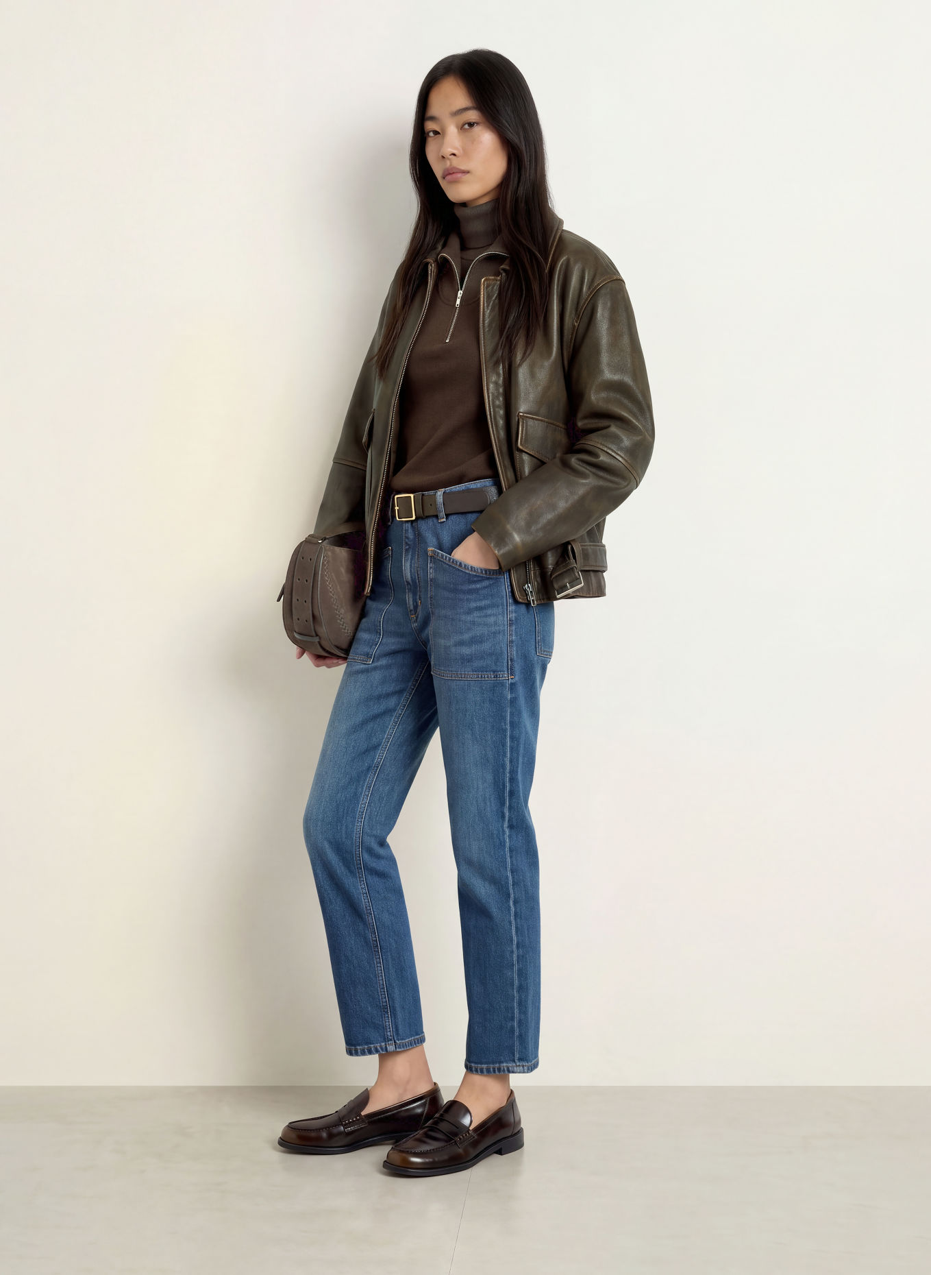 Marc O'Polo Boyfriend jeans IVA: 4440 Dark Blue_Multi_01
