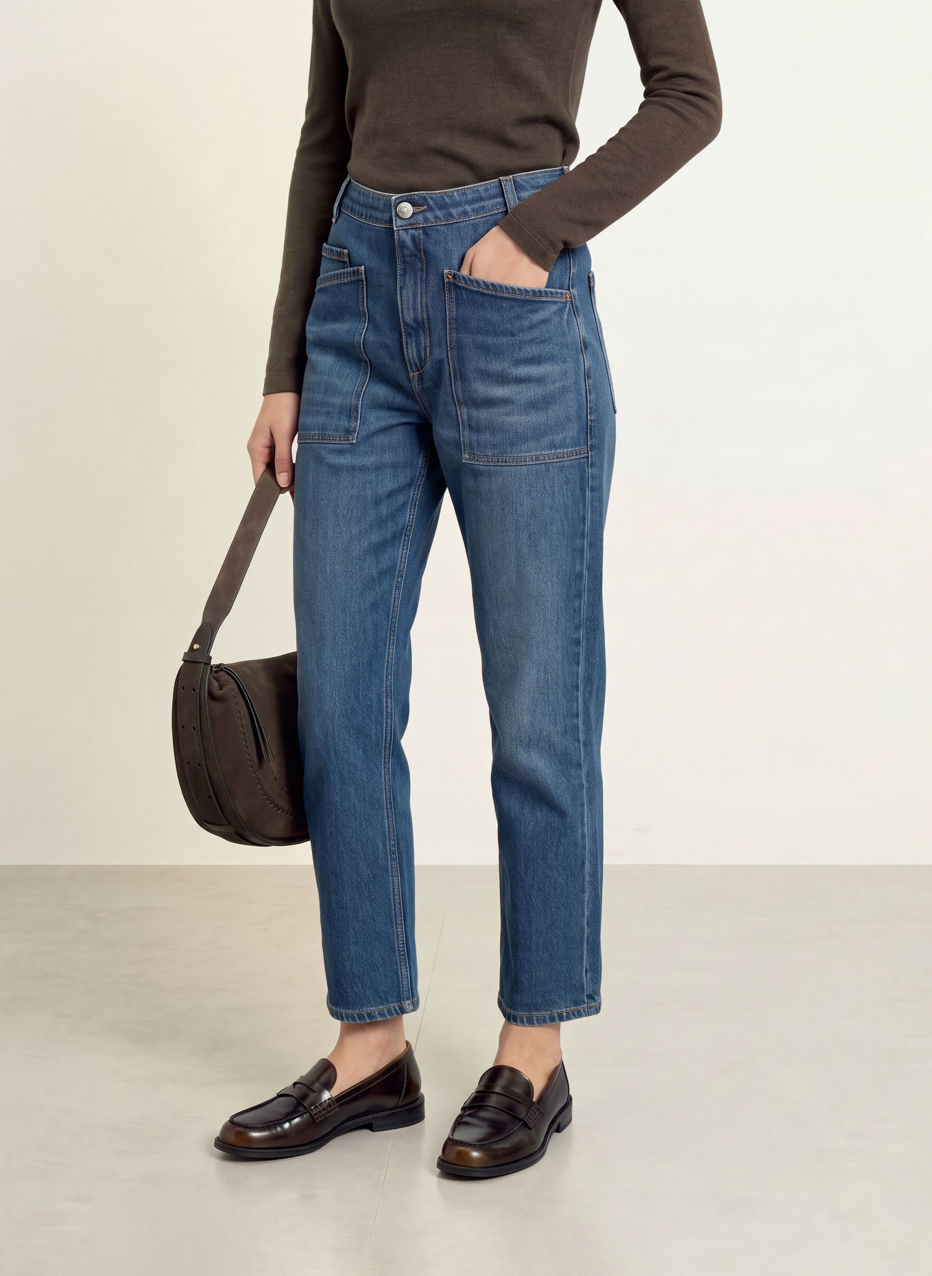 Marc O'Polo Boyfriend jeans IVA: 4440 Dark Blue_Multi_01