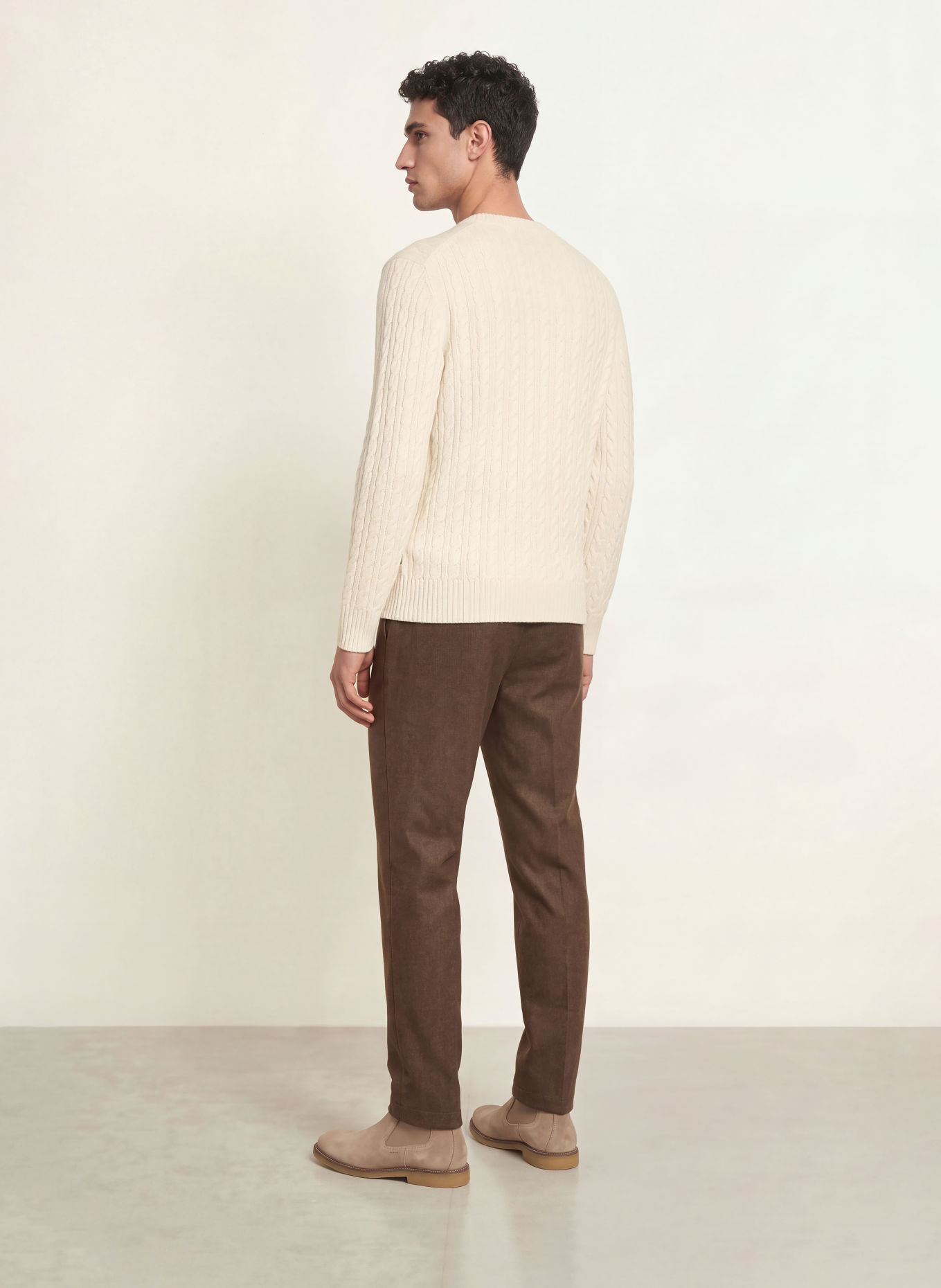 BOSS FURLAN Sweater: ECRU