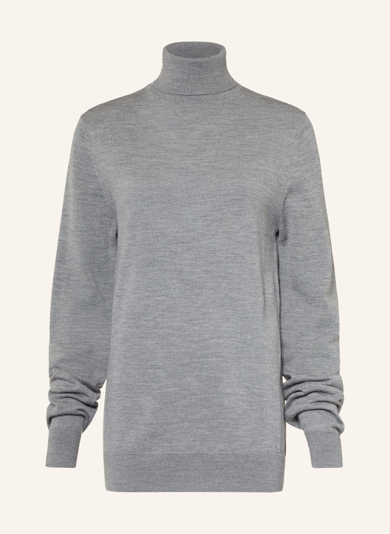 The Frankie Shop Rolák EVE z merino vlny: SVĚTLE ŠEDÁ