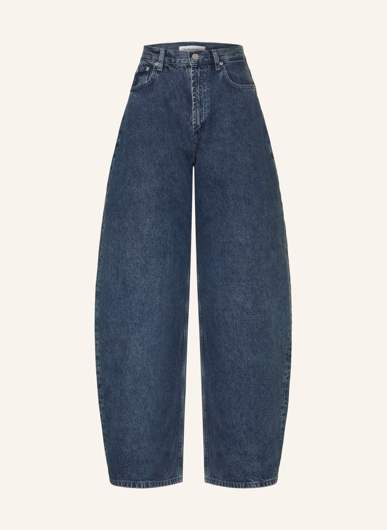 The Frankie Shop Barrel-leg jeans NICK: 336 MEDIUM WASH