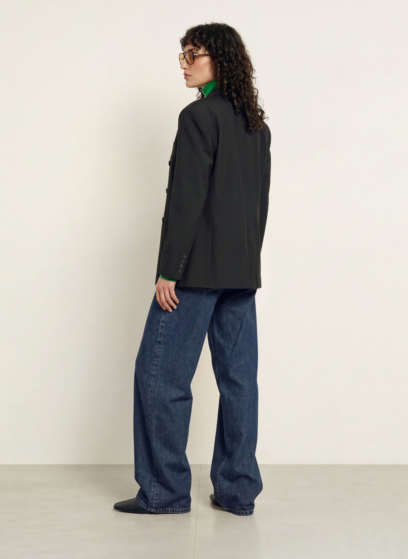 The Frankie Shop Barrel-leg jeans NICK: 336 MEDIUM WASH