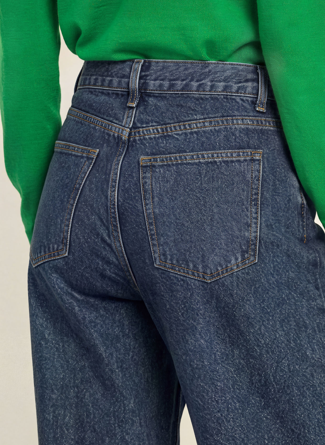 The Frankie Shop Barrel-leg jeans NICK: 336 MEDIUM WASH